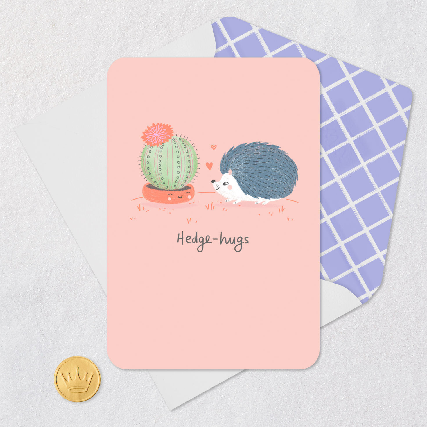 7804-hedge-hugs-just-for-you-love-card-5.jpg Hedge-Hugs Just for You Love Card