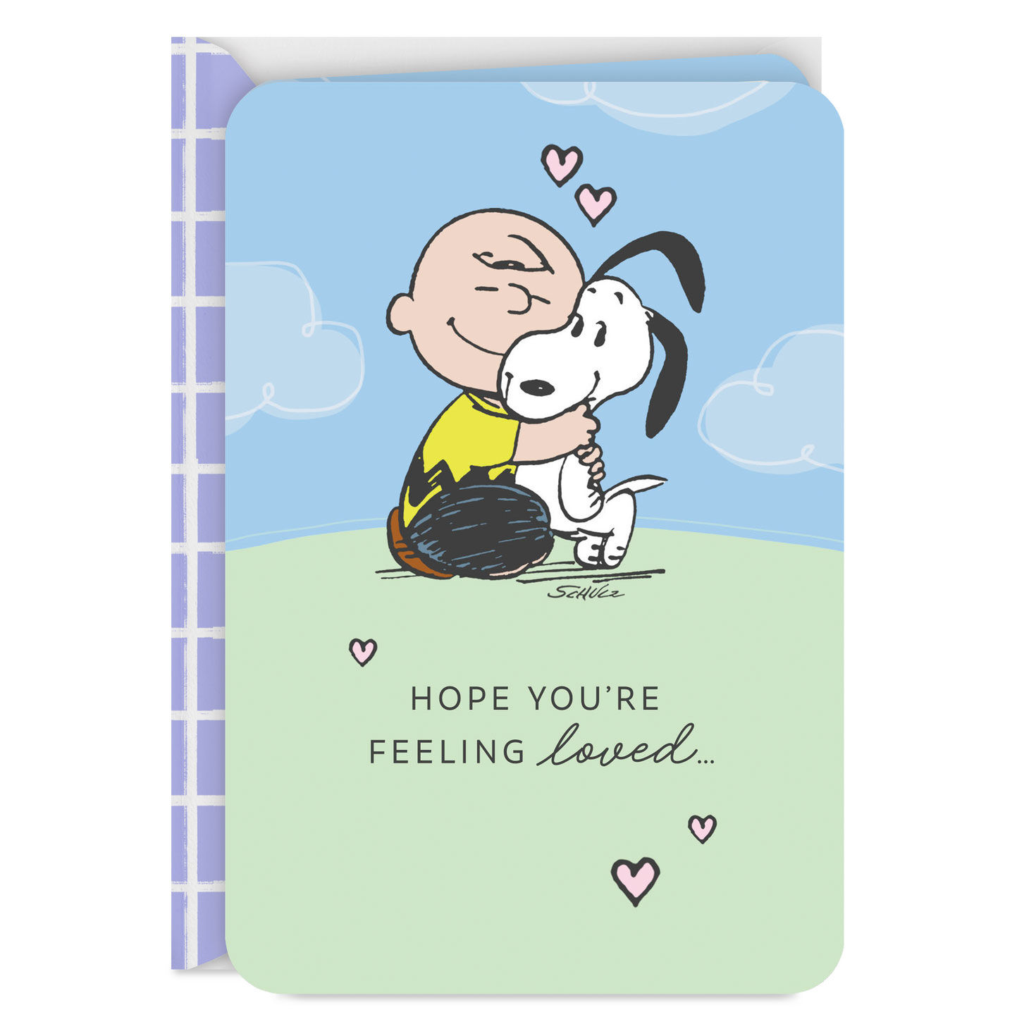 7822-peanuts-charlie-brown-and-snoopy-hugging-love-card-1.jpg Peanuts® Charlie Brown and Snoopy Hugging Love Card