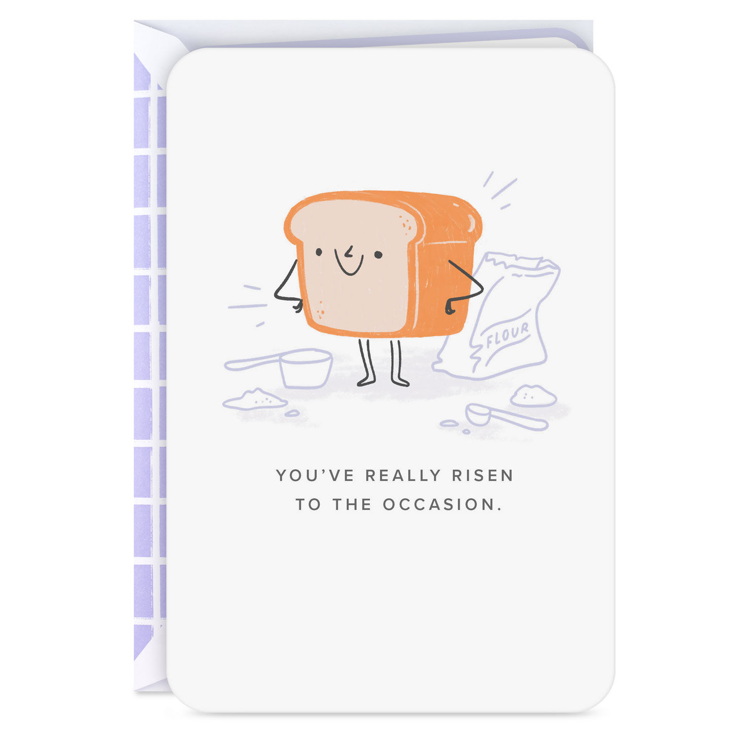 You've Really Risen to the Occasion Blank Congratulations Card
