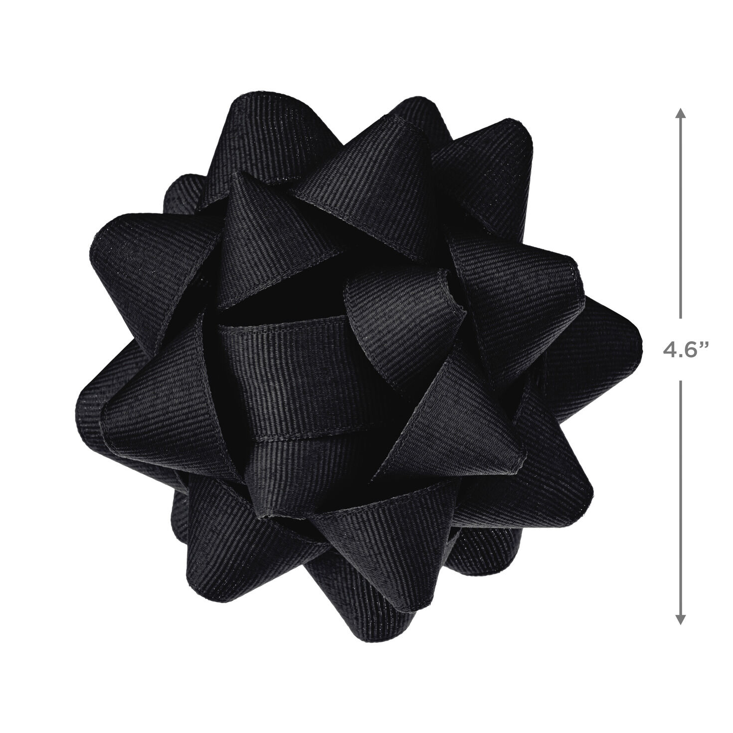 7953-black-grosgrain-ribbon-gift-bow-4-6--2.jpg Black Grosgrain Ribbon Gift Bow, 4.6"
