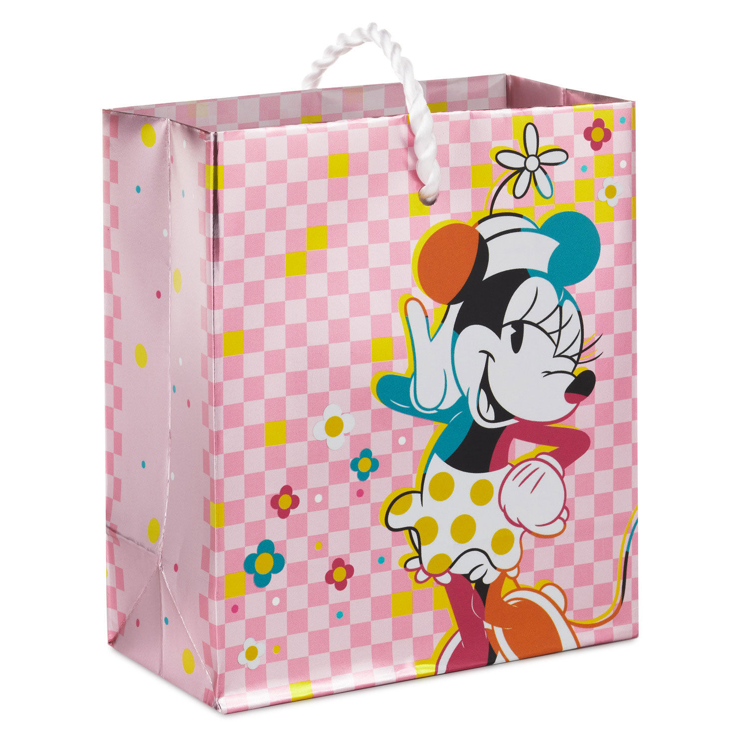 4.6" Disney Minnie Mouse on Pink Gift Card Holder Mini Bag