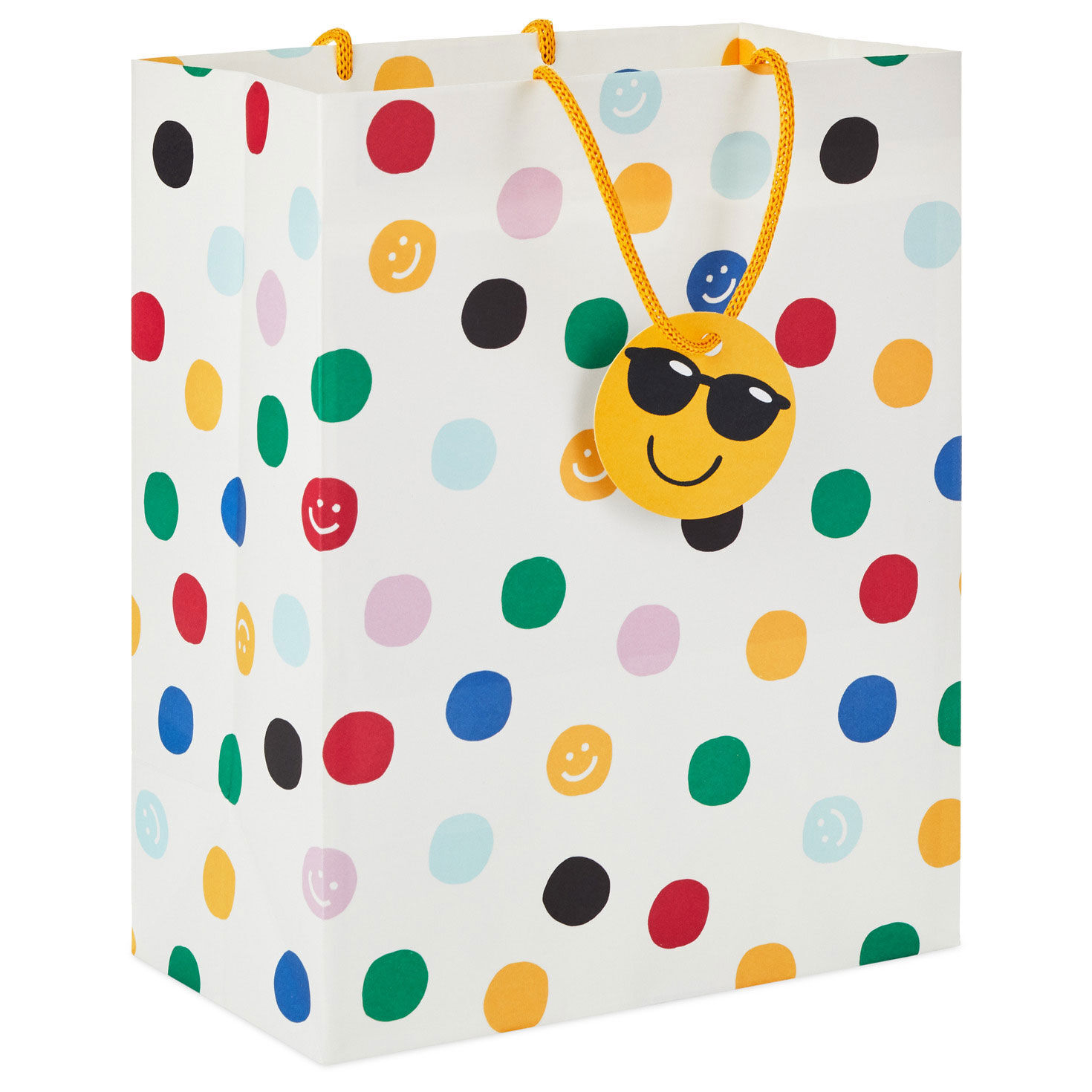9.6" Happy Polka Dots Medium Gift Bag