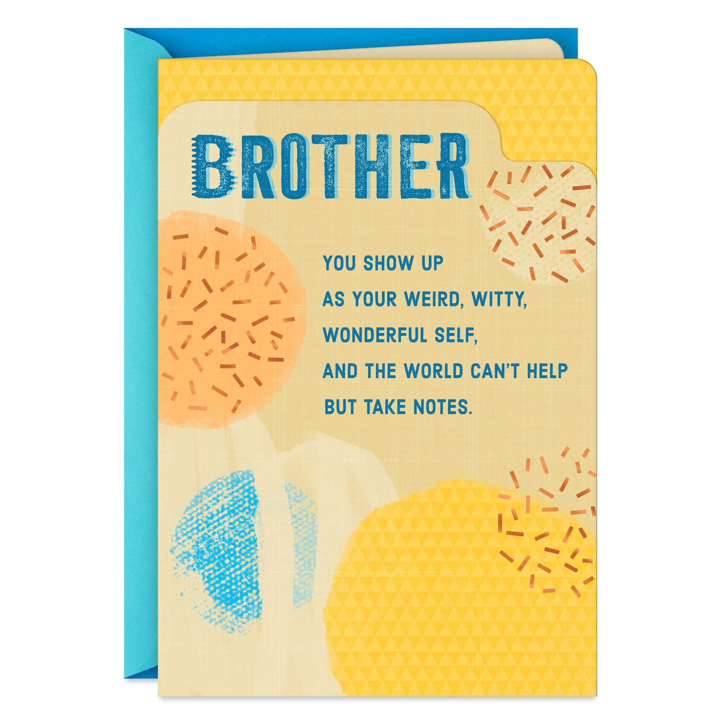 A True Original Birthday Card for Brother
