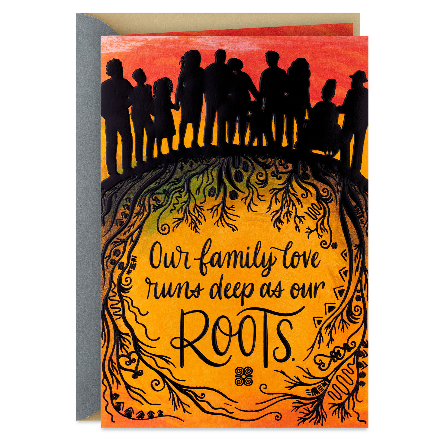 Our Family Love and Roots Run Deep Card