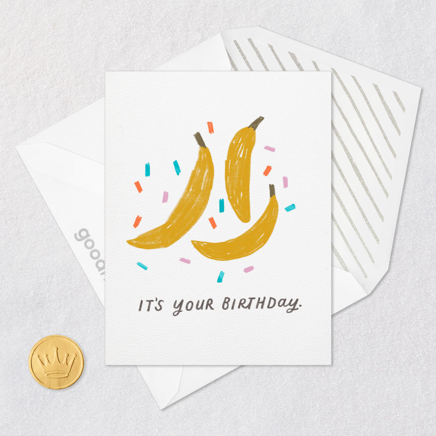 8434-go-bananas-funny-birthday-card-5.jpg Go Bananas Funny Birthday Card