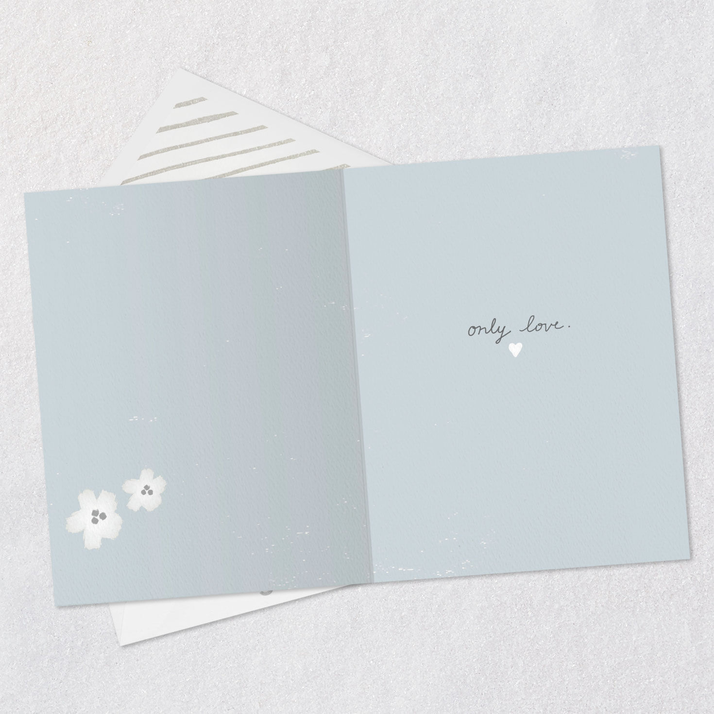 8468-no-words-only-love-sympathy-card-3.jpg No Words, Only Love Sympathy Card