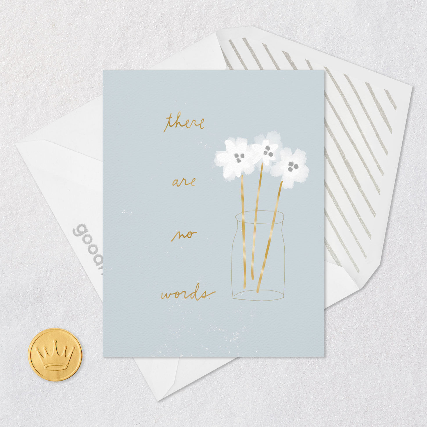 8468-no-words-only-love-sympathy-card-5.jpg No Words, Only Love Sympathy Card