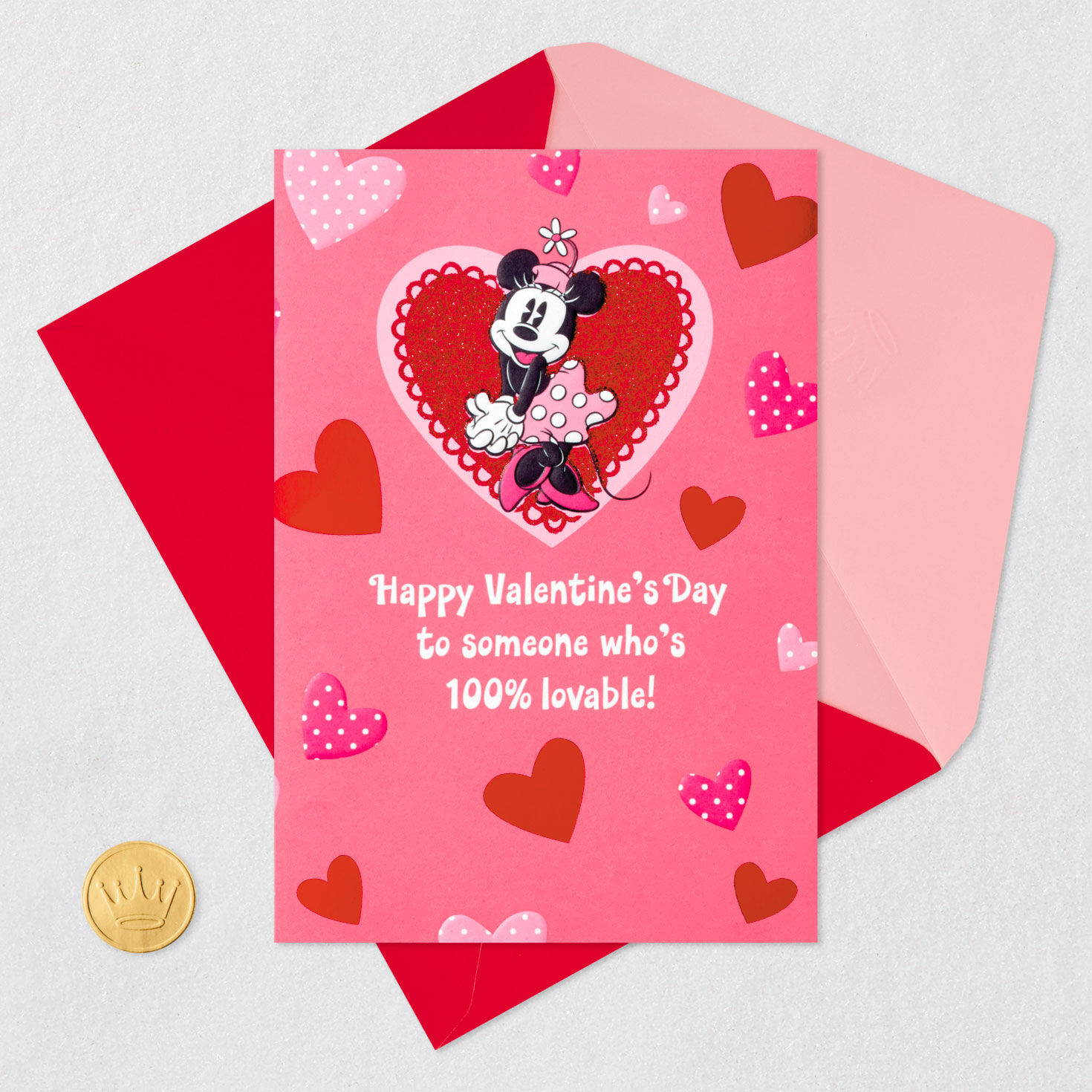 8530-disney-minnie-mouse-loved-and-lovable-valentine-s-day-card-5.jpg Disney Minnie Mouse Loved and Lovable Valentine's Day Card