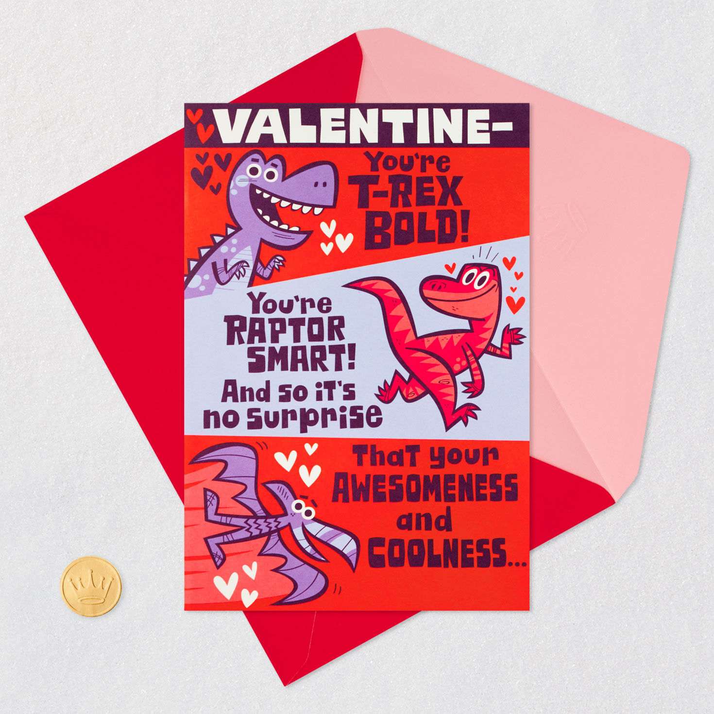 8531-dinosaurs-pop-up-valentine-s-day-card-6.jpg Dinosaurs Pop-Up Valentine's Day Card