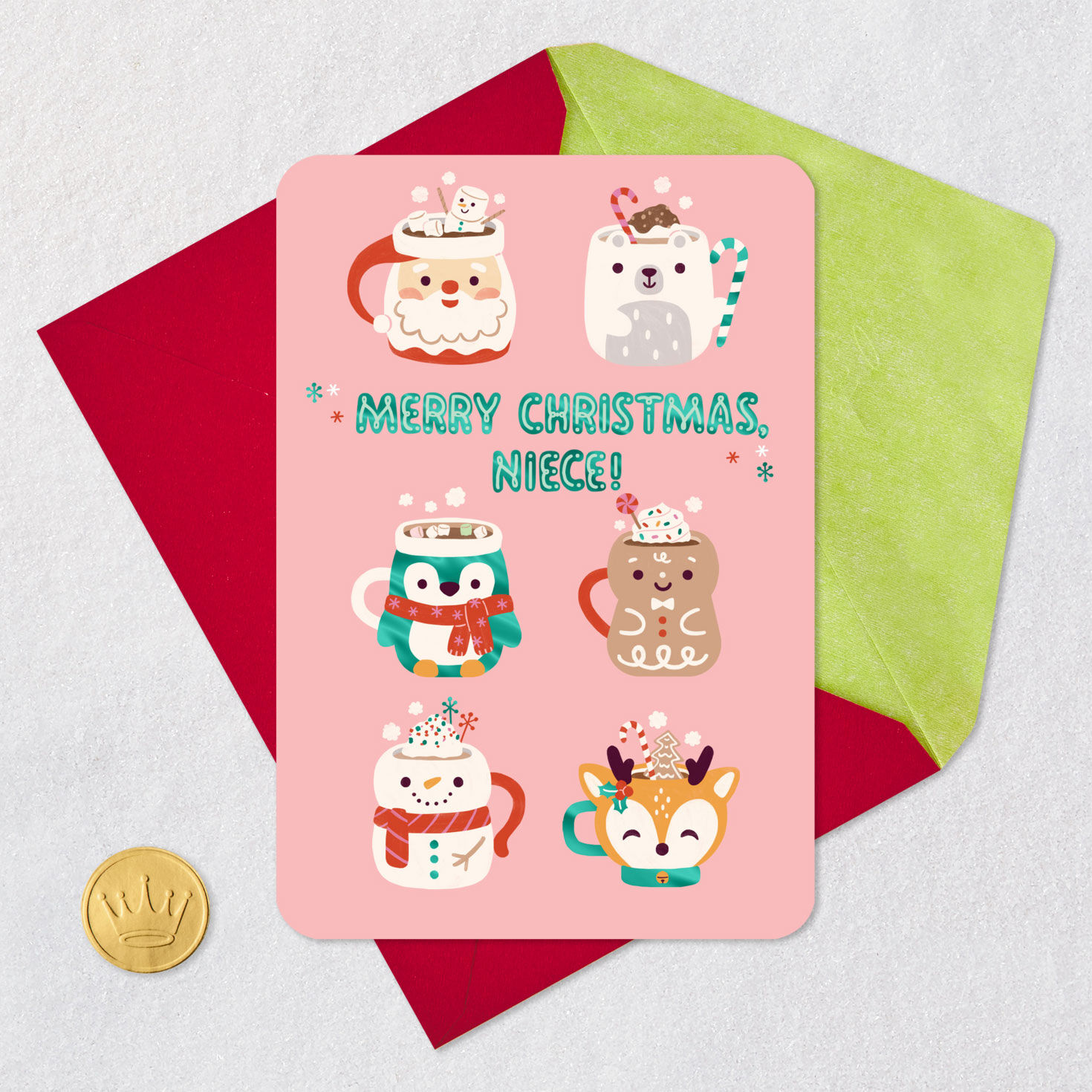 8561-hope-it-s-comfy-cozy-christmas-card-for-niece-5.jpg Hope It's Comfy, Cozy Christmas Card for Niece