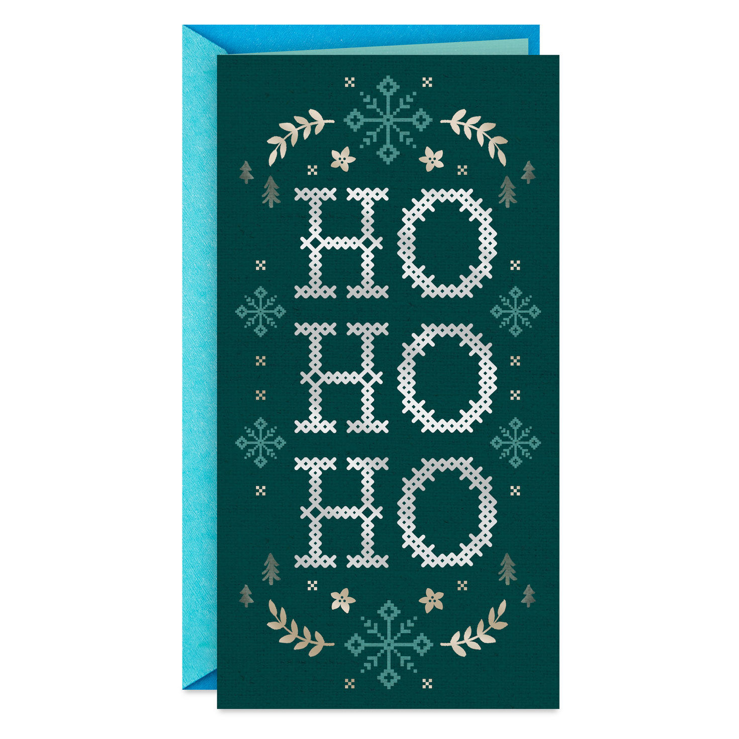 Homespun Wishes Money Holder Christmas Card