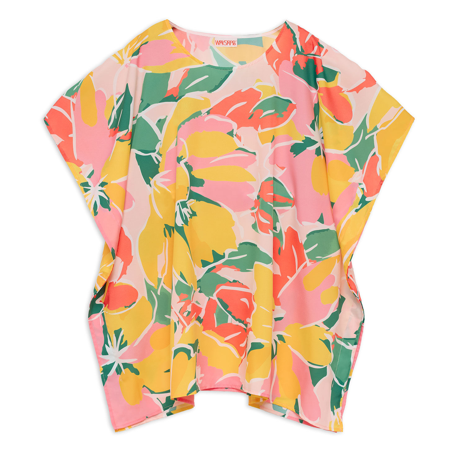 WerkShoppe Dahlia Garden Halftan Cover-Up Dress
