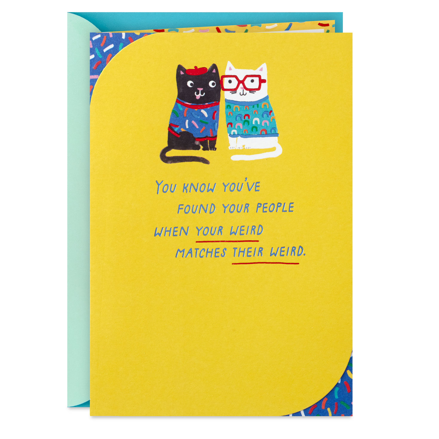 8757-my-kind-of-weirdo-friendship-card-1.jpg My Kind of Weirdo Friendship Card