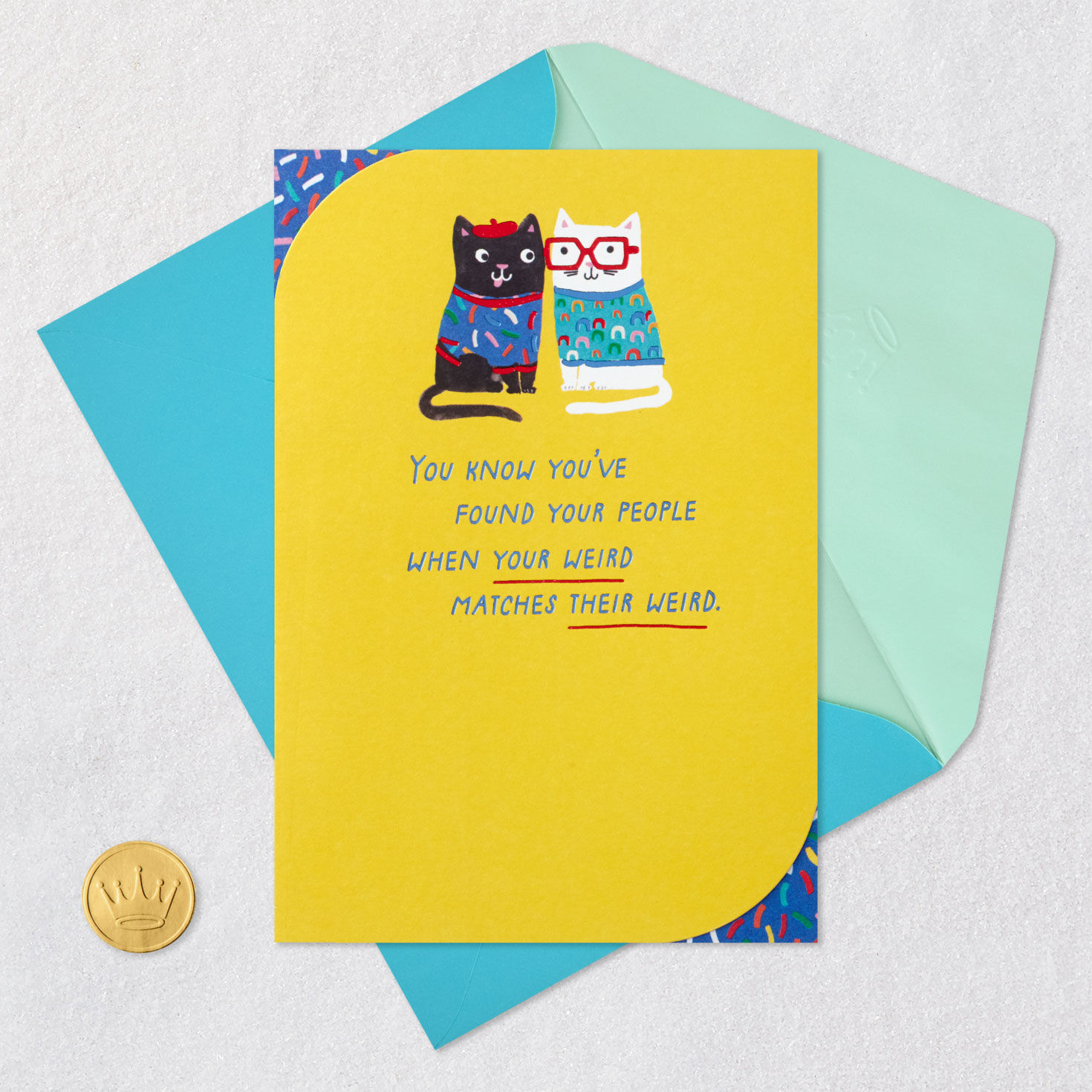 8757-my-kind-of-weirdo-friendship-card-5.jpg My Kind of Weirdo Friendship Card