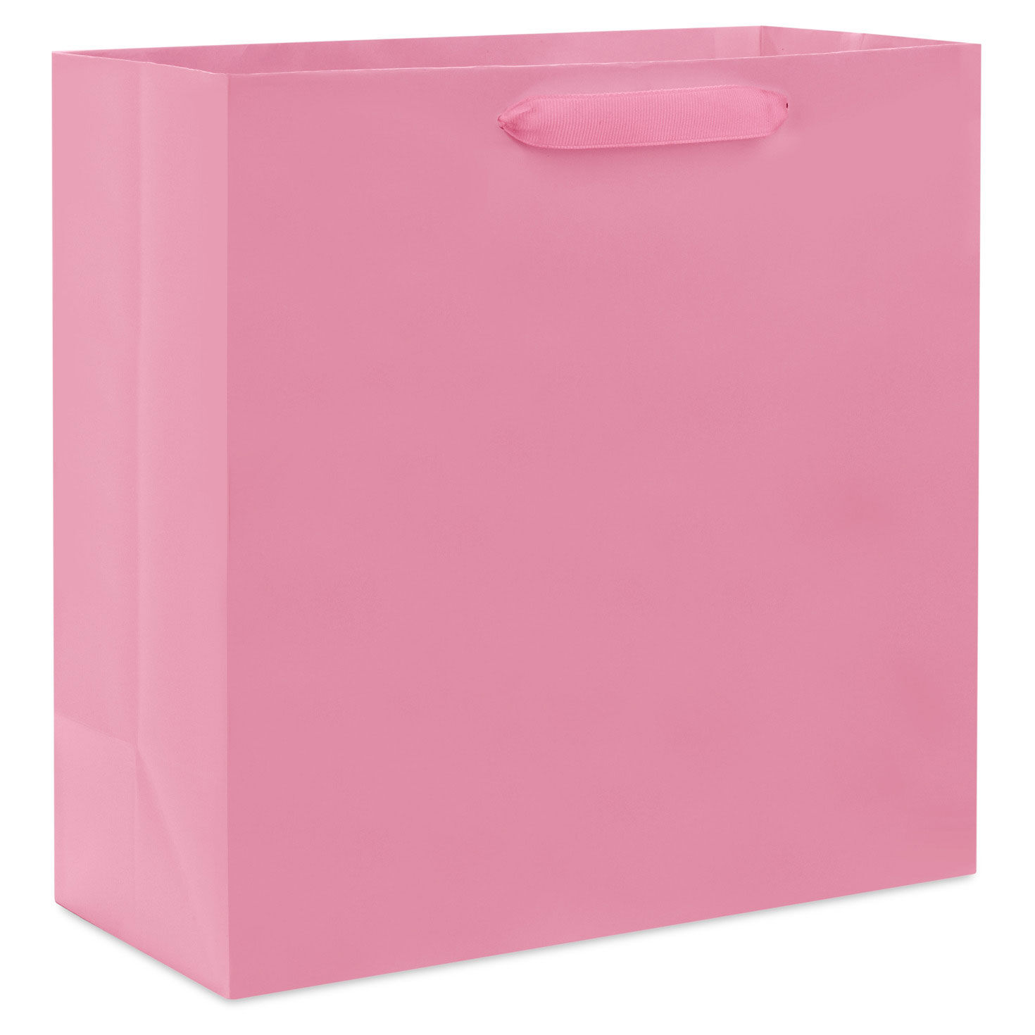 8764-10-4-pink-large-square-gift-bag-1.jpg 10.4" Pink Large Square Gift Bag
