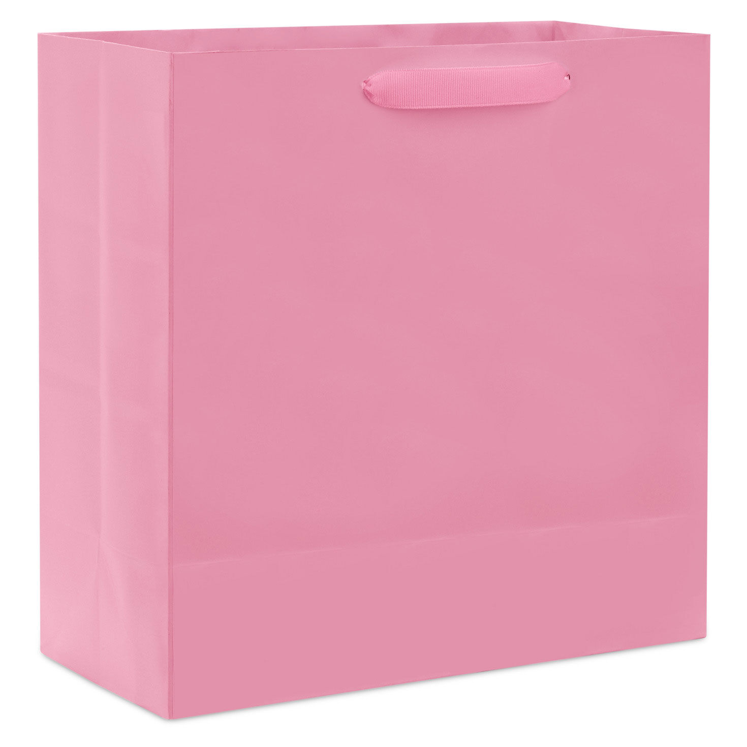 8764-10-4-pink-large-square-gift-bag-6.jpg 10.4" Pink Large Square Gift Bag