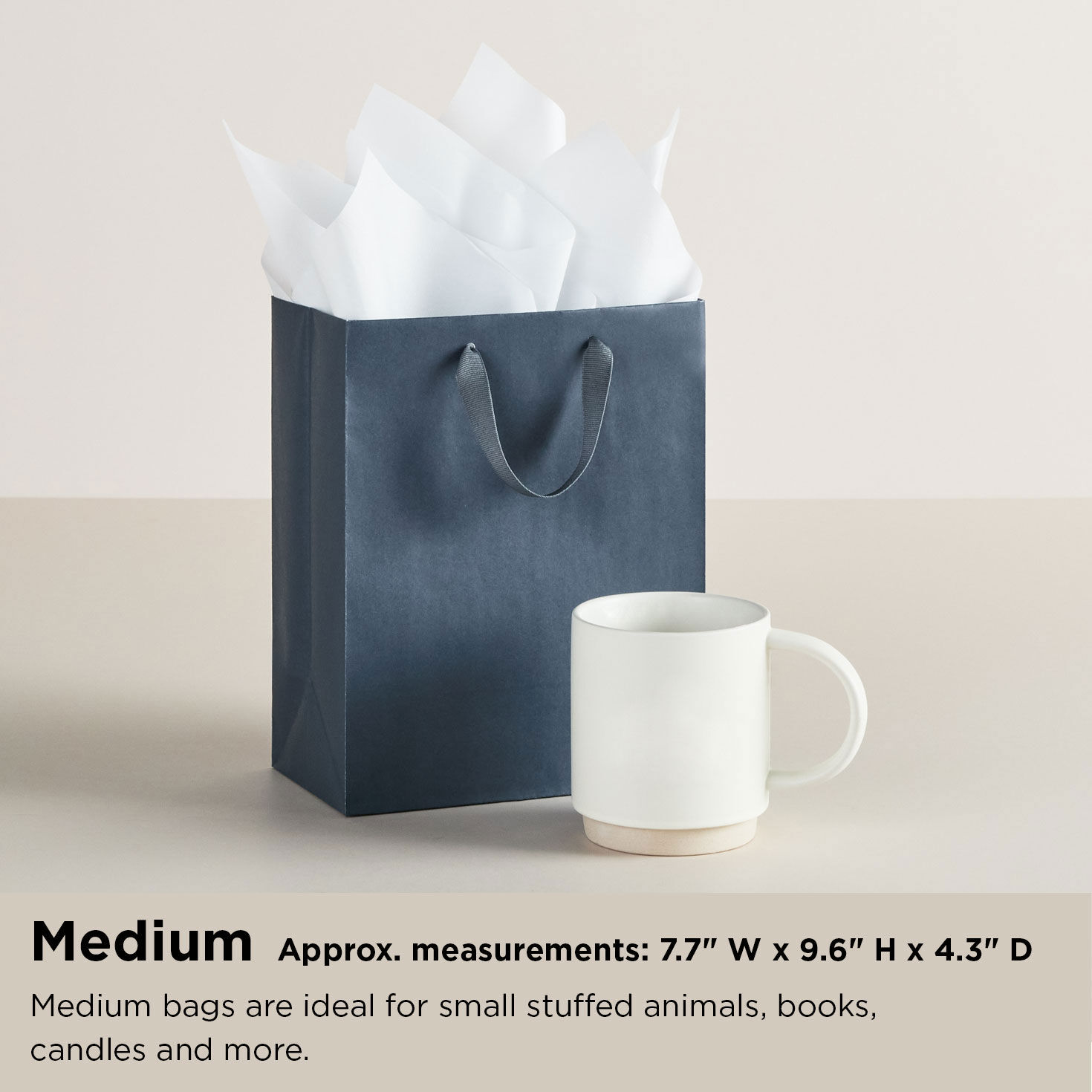 8780-7-7-hooray-on-yellow-medium-horizontal-gift-bag-6.jpg 7.7" Hooray on Yellow Medium Horizontal Gift Bag