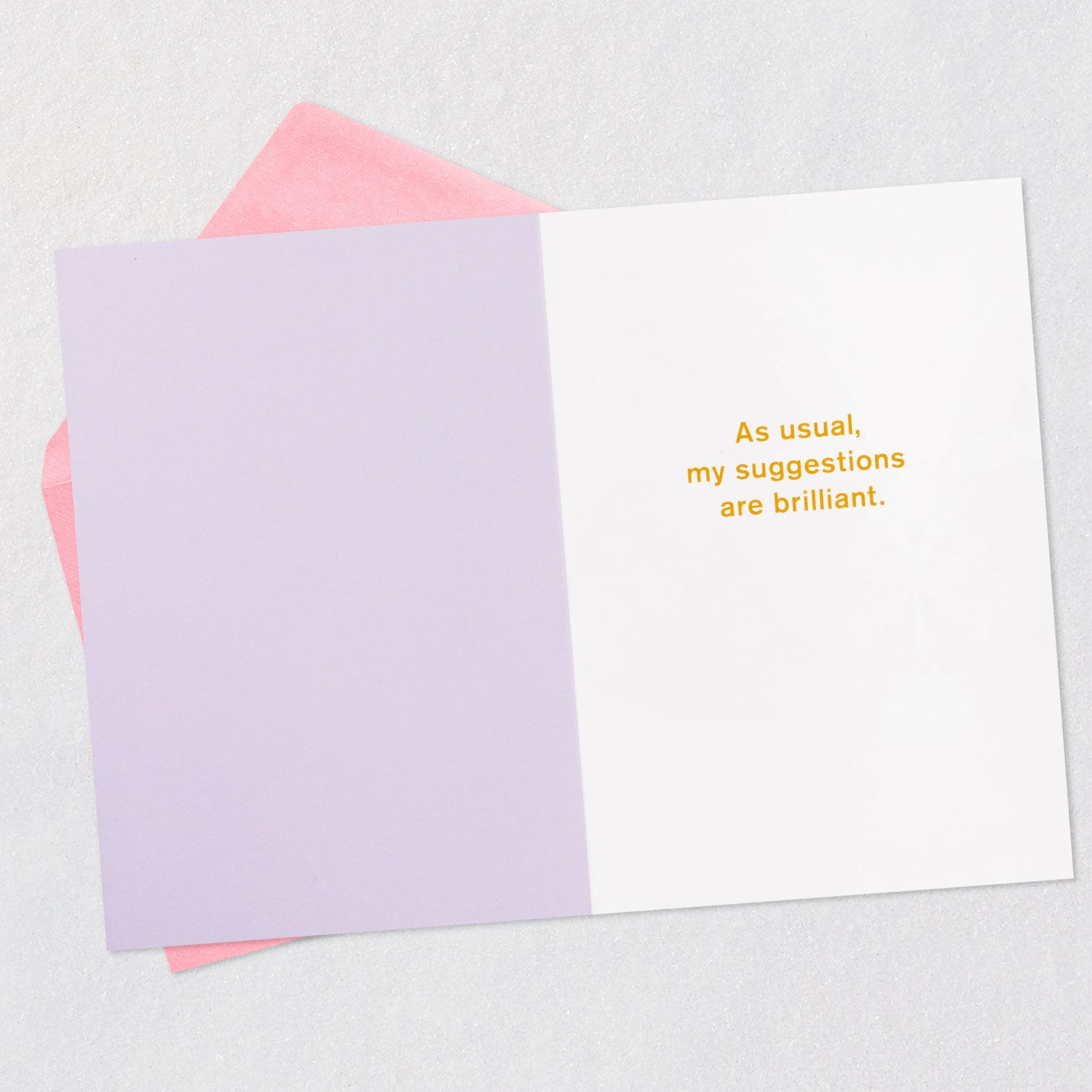 8807-my-brilliant-suggestions-funny-birthday-card-3.jpg My Brilliant Suggestions Funny Birthday Card