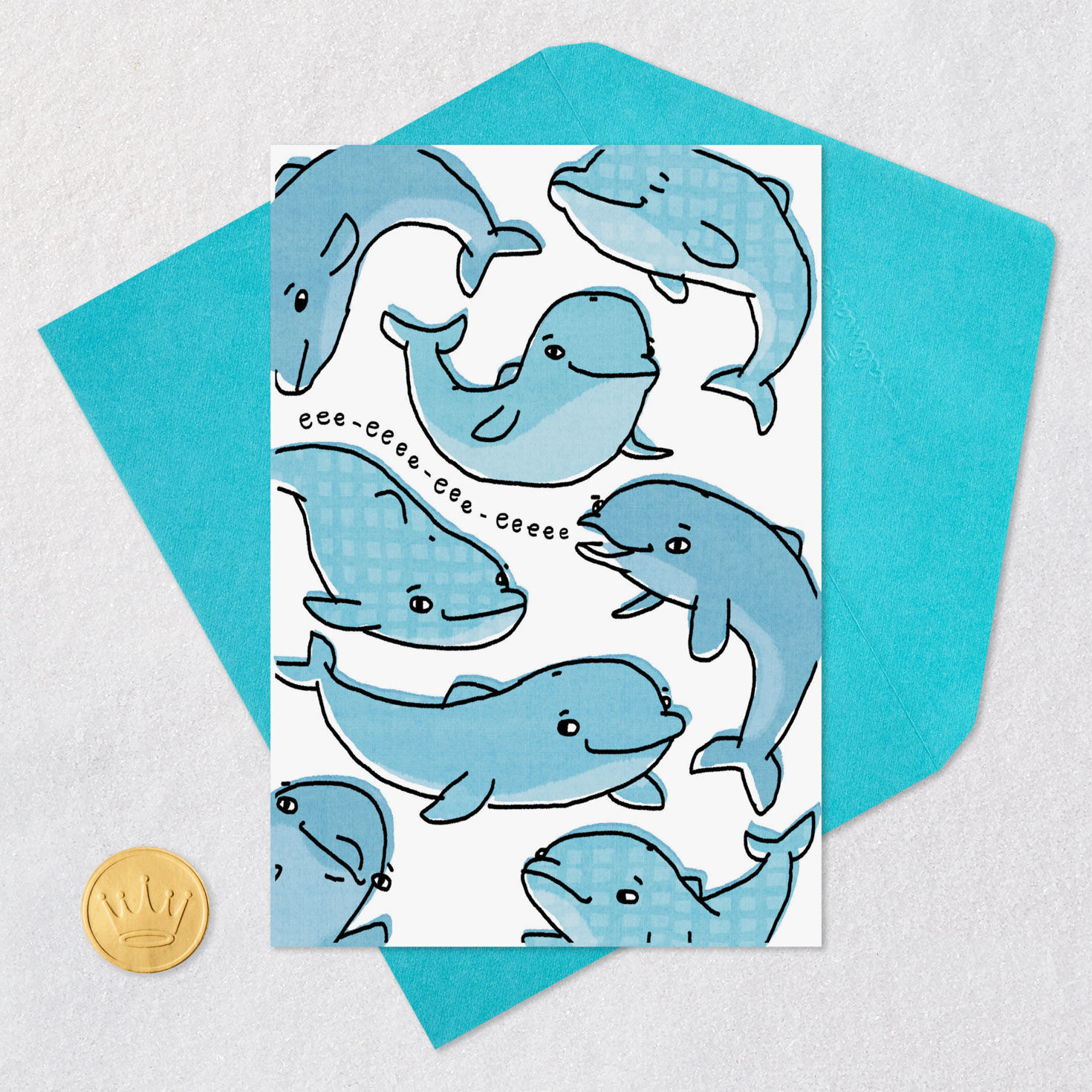 8899-all-porpoise-funny-thinking-of-you-card-5.jpg All-Porpoise Funny Thinking of You Card