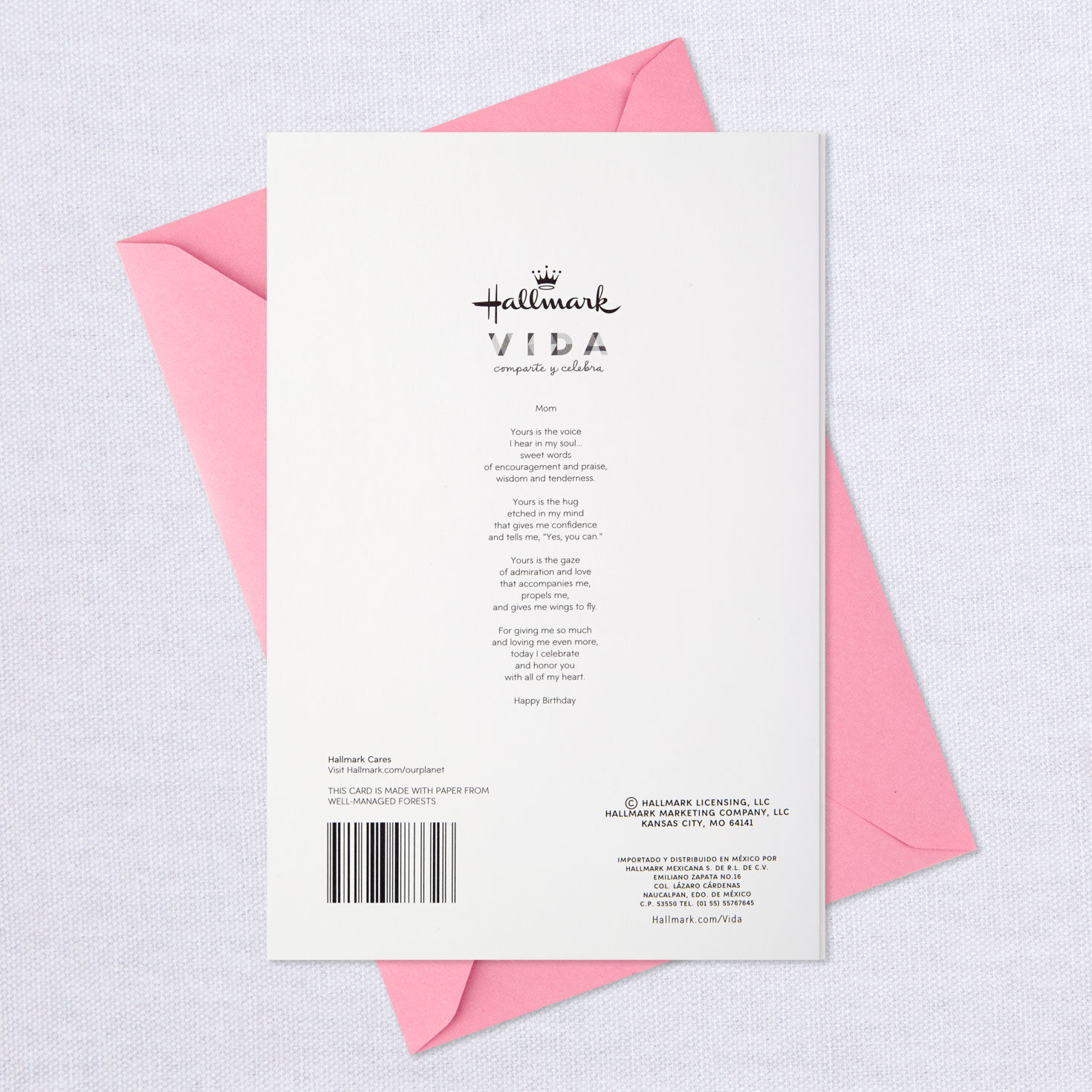 8942-celebrating-you-spanish-language-birthday-card-for-mom-8.jpg Celebrating You Spanish-Language Birthday Card for Mom