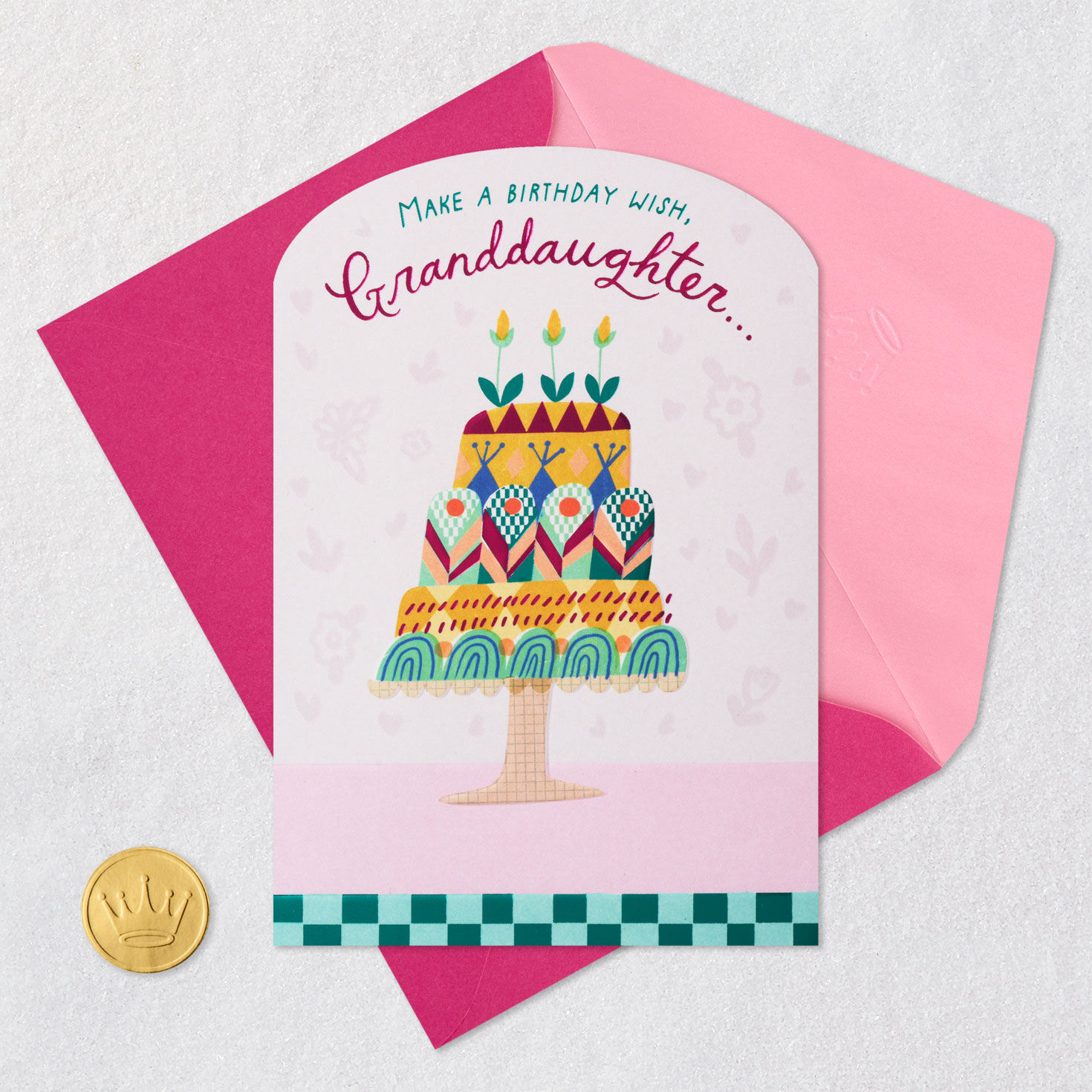 8974-wish-come-true-birthday-card-for-granddaughter-5.jpg Wish Come True Birthday Card for Granddaughter