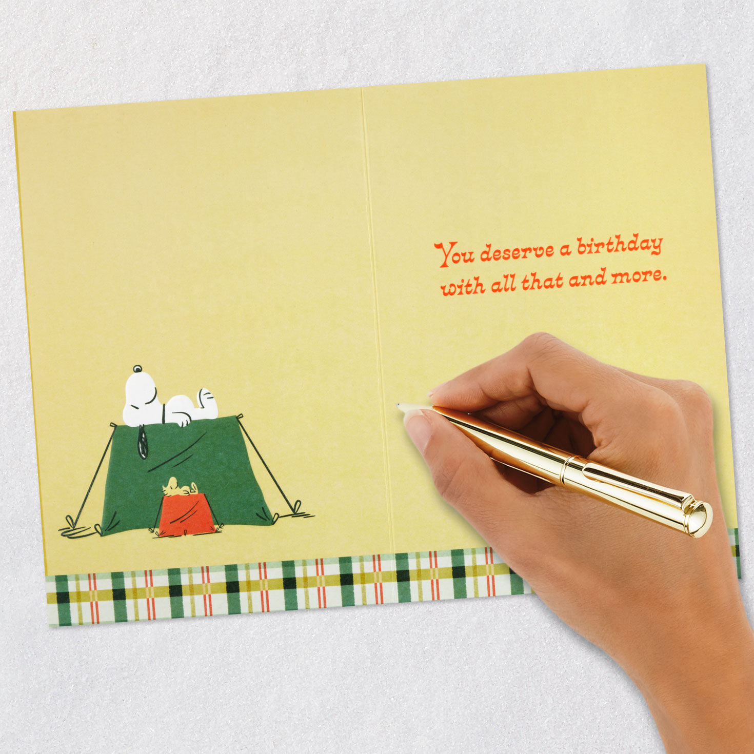 9005-peanuts-beagle-scouts-blue-skies-and-adventure-birthday-card-6.jpg Peanuts® Beagle Scouts Blue Skies and Adventure Birthday Card