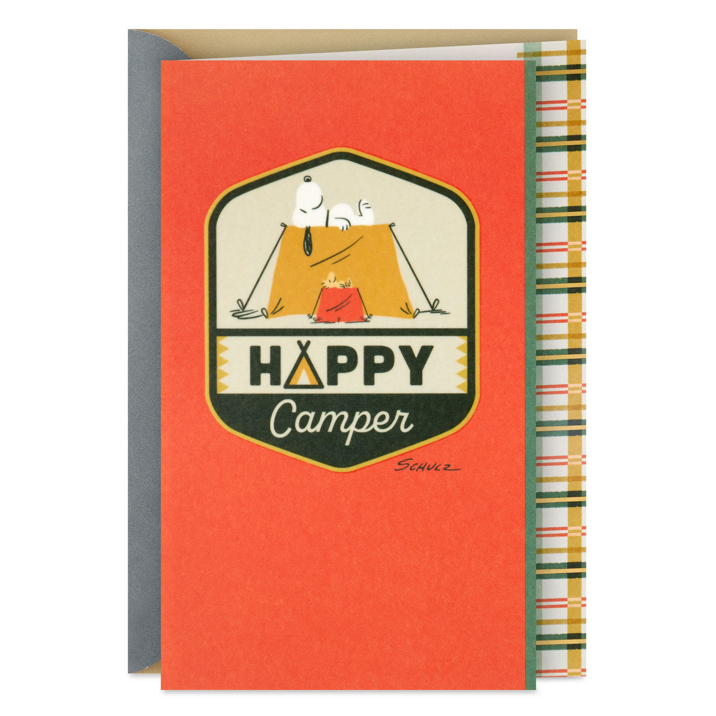 Peanuts® Beagle Scouts Snoopy Happy Camper Birthday Card