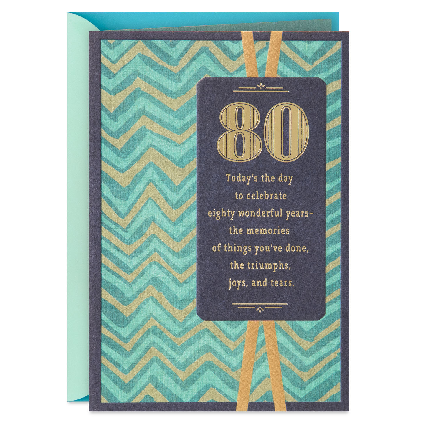 9015-celebrating-80-years-of-you-80th-birthday-card-1.jpg Celebrating 80 Years of You 80th Birthday Card