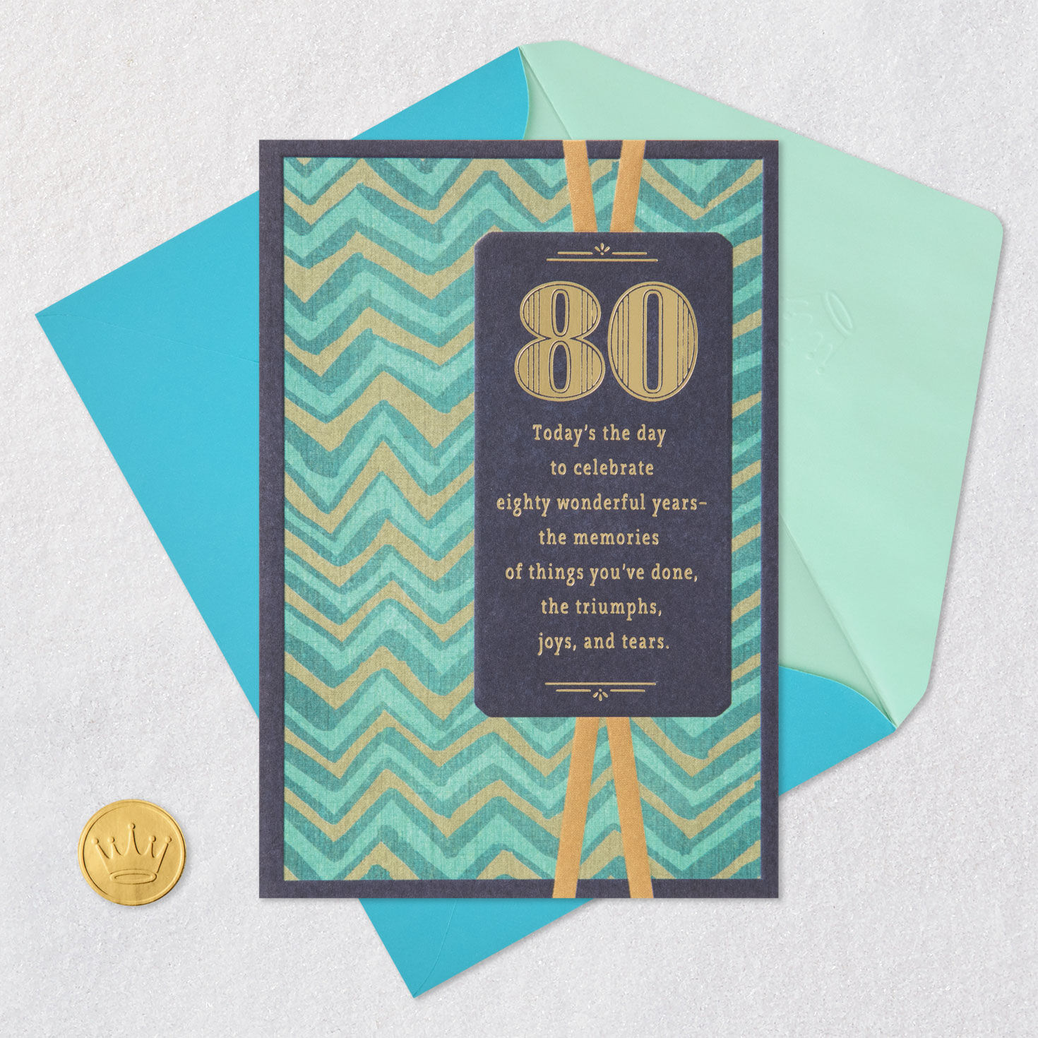 9015-celebrating-80-years-of-you-80th-birthday-card-5.jpg Celebrating 80 Years of You 80th Birthday Card