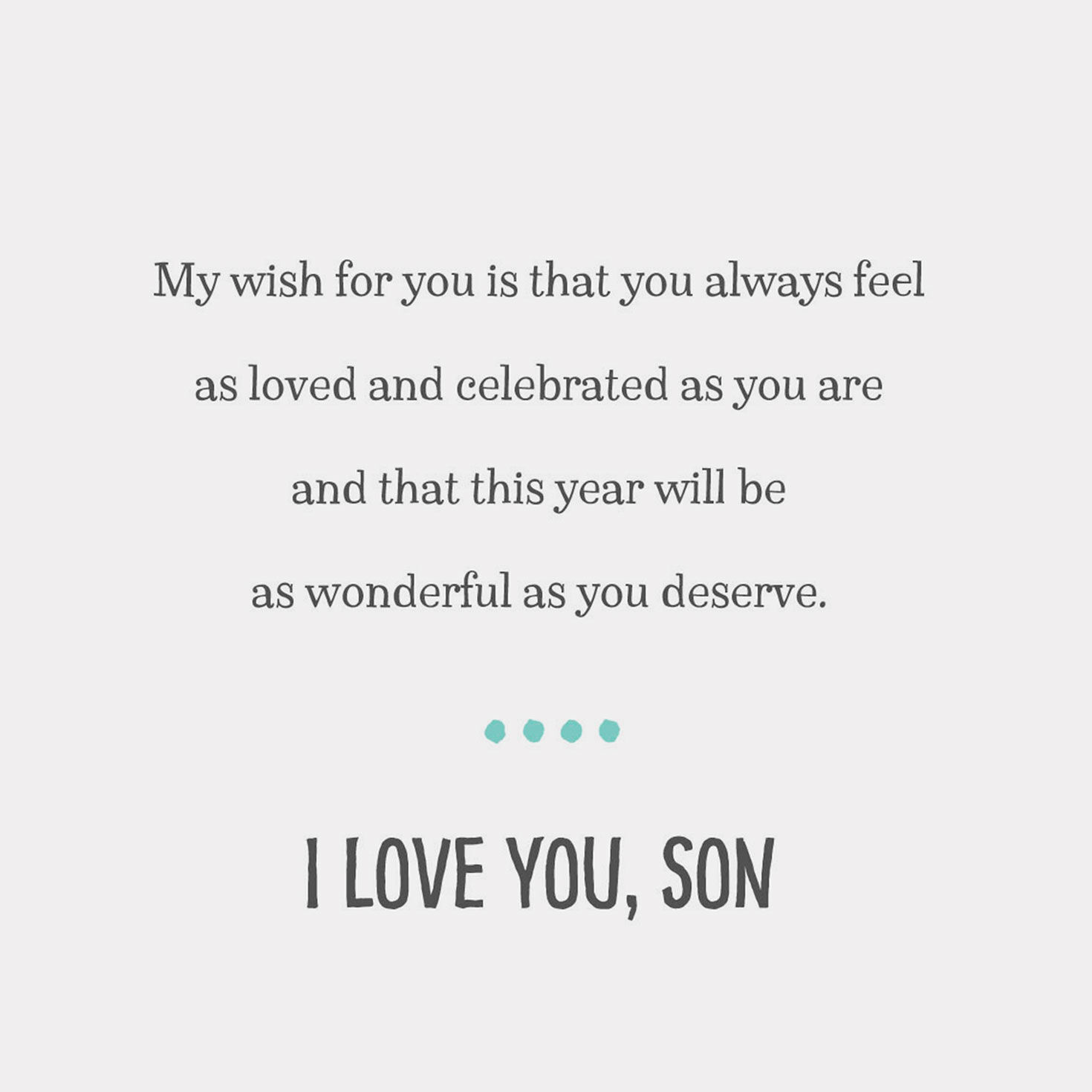 9107-you-are-loved-and-celebrated-birthday-card-for-son-3.jpg You Are Loved and Celebrated Birthday Card for Son