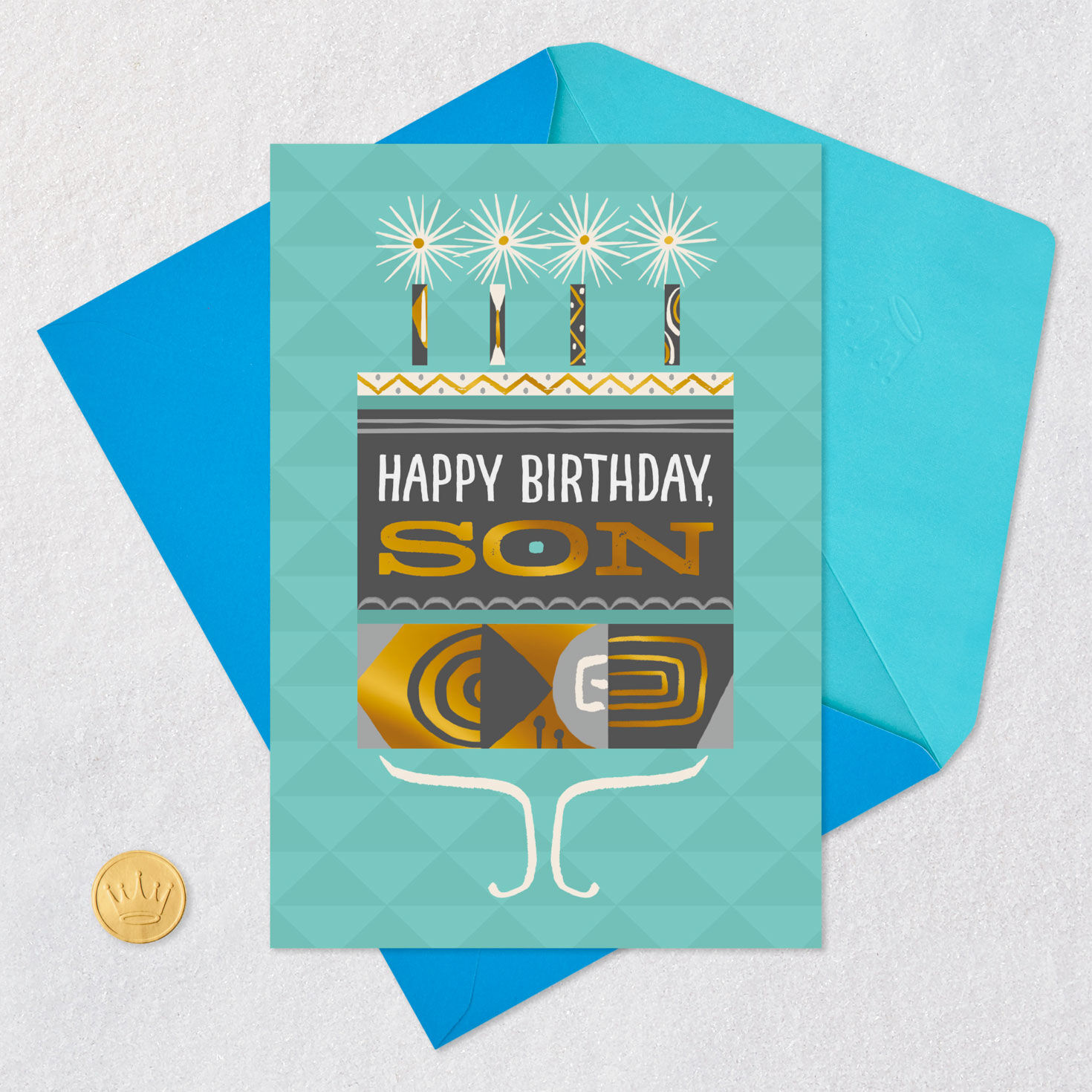 9107-you-are-loved-and-celebrated-birthday-card-for-son-6.jpg You Are Loved and Celebrated Birthday Card for Son