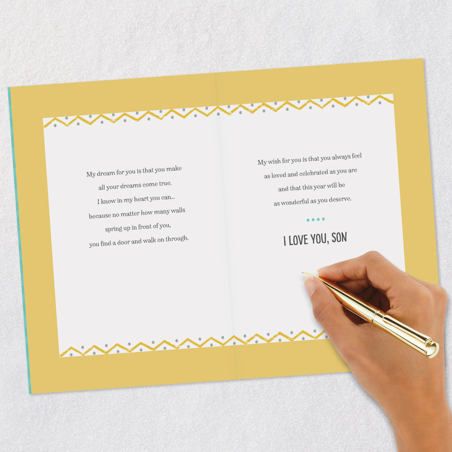 9107-you-are-loved-and-celebrated-birthday-card-for-son-7.jpg You Are Loved and Celebrated Birthday Card for Son