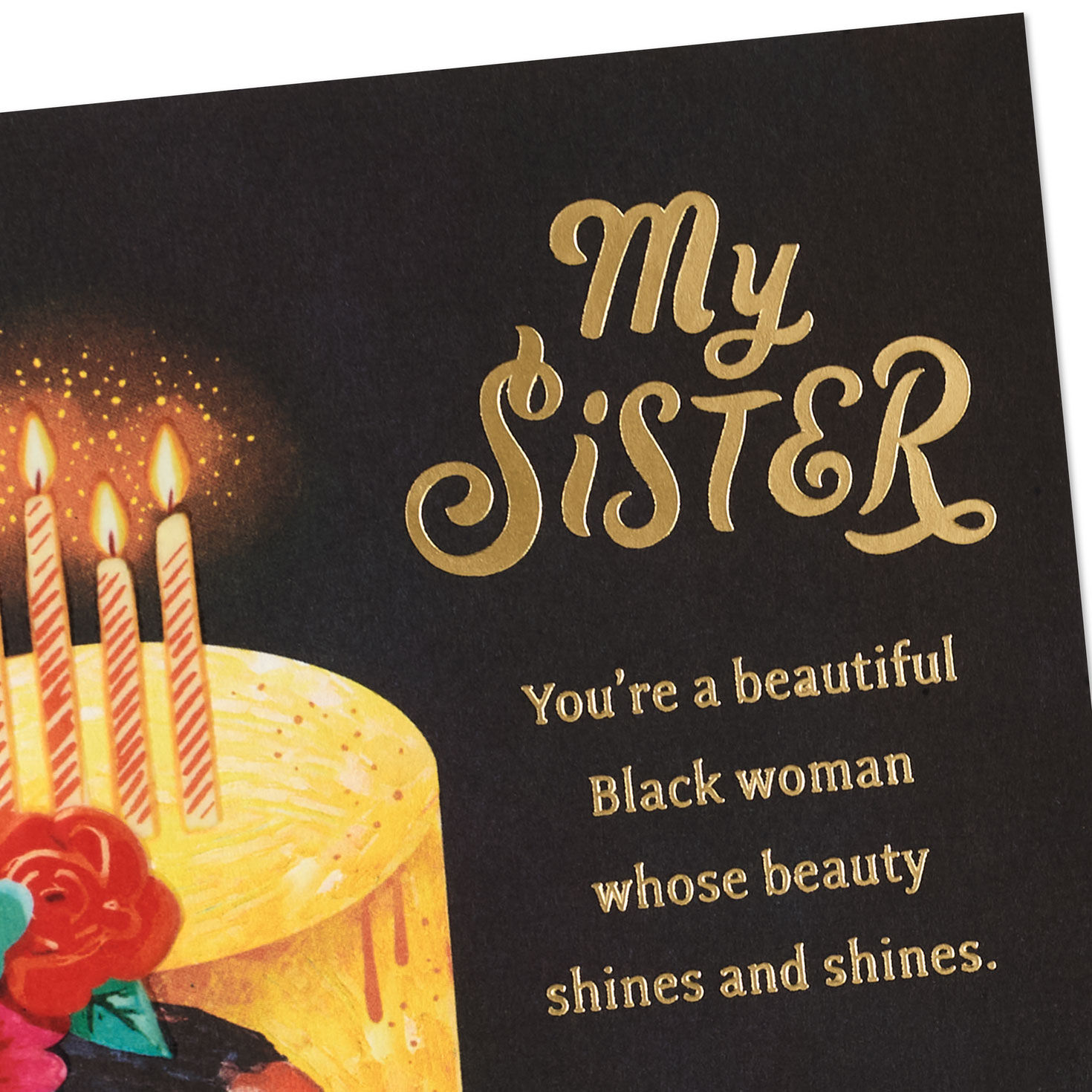 9118-your-beauty-shines-birthday-card-for-sister-5.jpg Your Beauty Shines Birthday Card for Sister