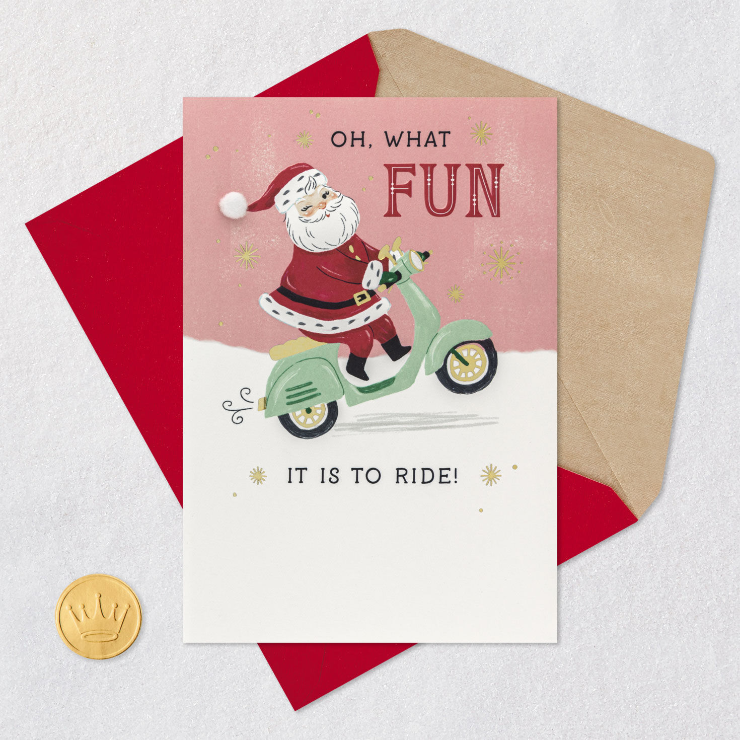 Everything Is More Fun With You Christmas Card For Kids - Hallmark