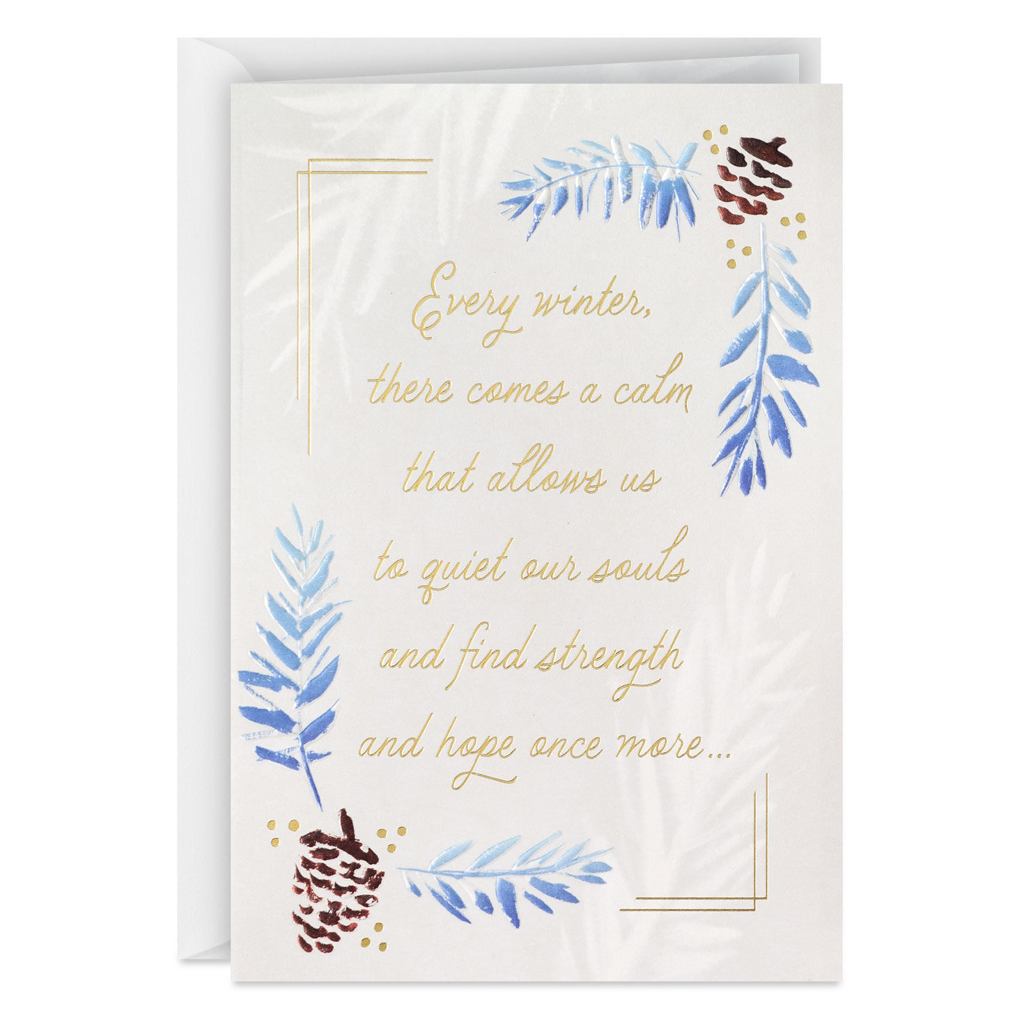 9167-may-your-heart-find-comfort-christmas-card-1.jpg May Your Heart Find Comfort Christmas Card