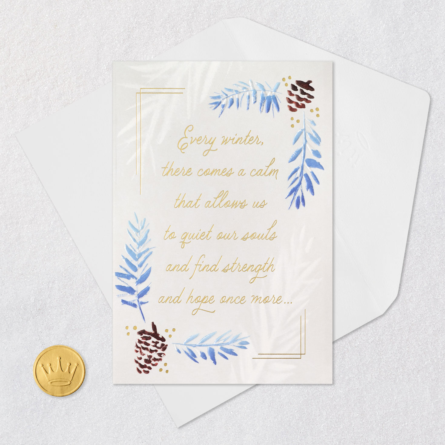 9167-may-your-heart-find-comfort-christmas-card-6.jpg May Your Heart Find Comfort Christmas Card