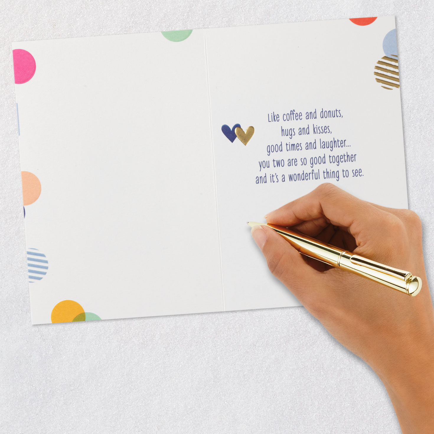 9196-you-make-a-great-pair-anniversary-card-for-son-and-his-love-6.jpg You Make a Great Pair Anniversary Card for Son and His Love