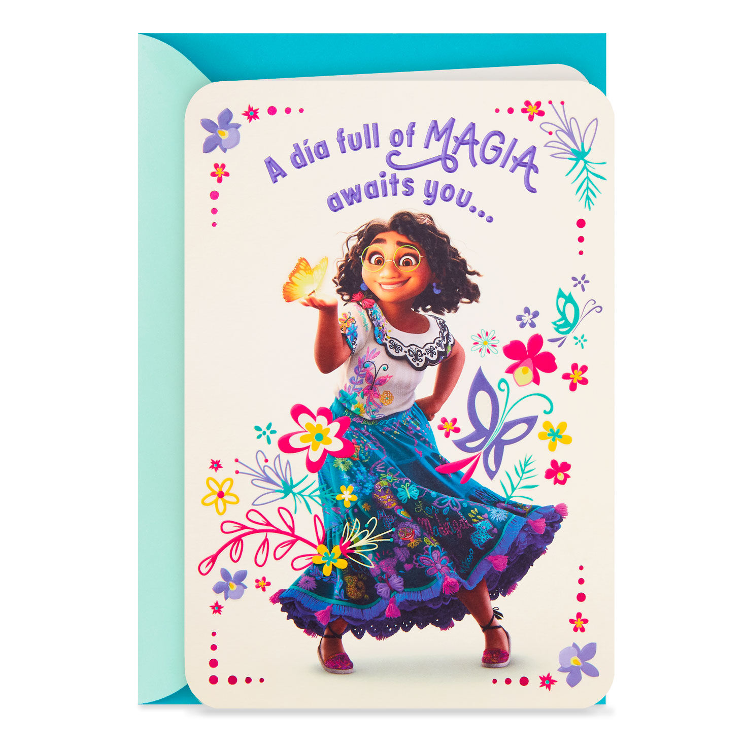 9215-disney-encanto-mirabel-day-full-of-magic-bilingual-birthday-card-1.jpg Disney Encanto Mirabel Day Full of Magic Bilingual Birthday Card