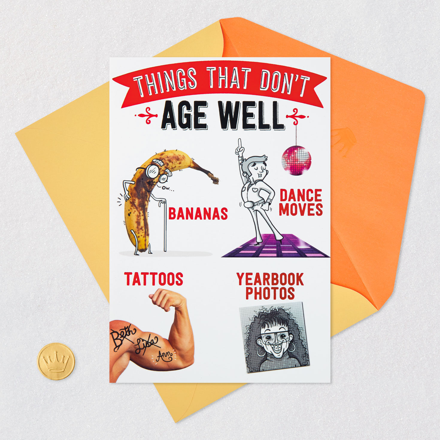 9410-aging-well-funny-birthday-card-5.jpg Aging Well Funny Birthday Card