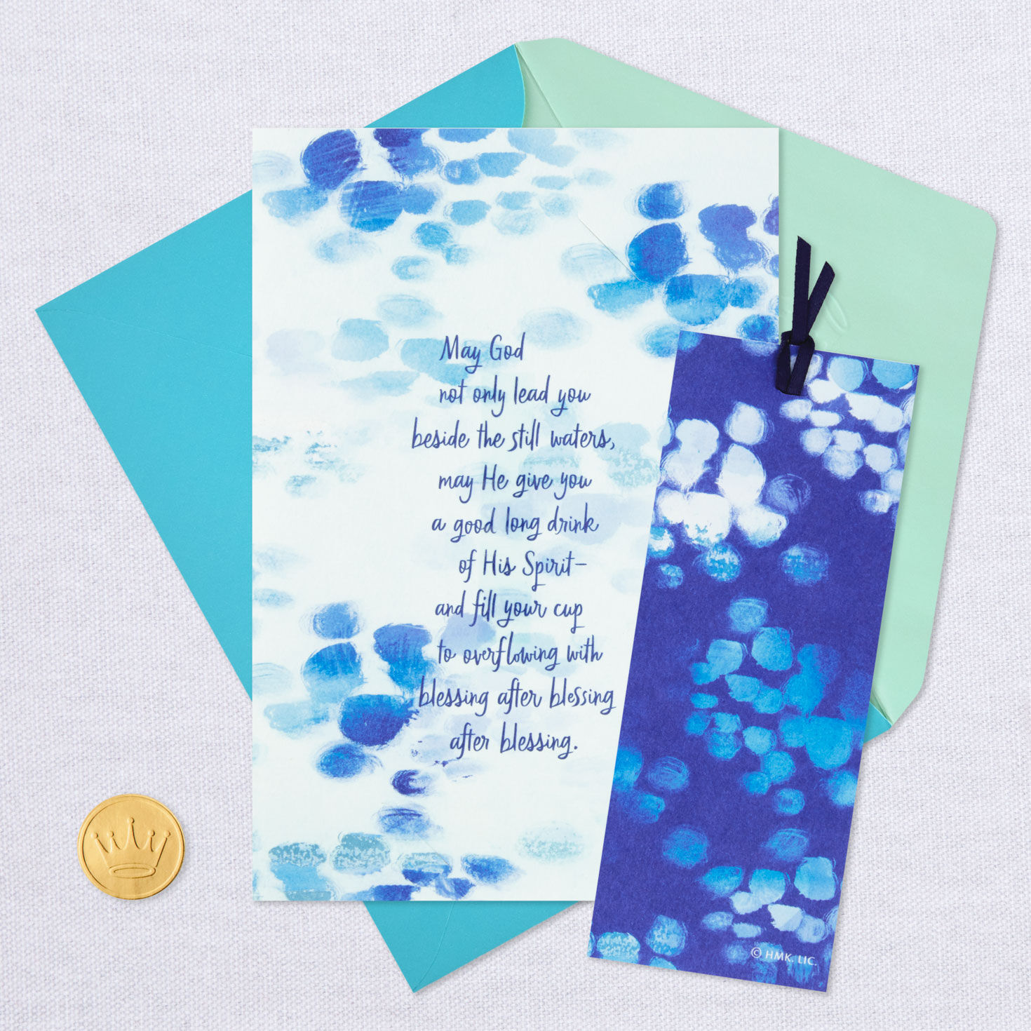 9517-blessing-after-blessing-birthday-card-with-bookmark-6.jpg Blessing After Blessing Birthday Card With Bookmark