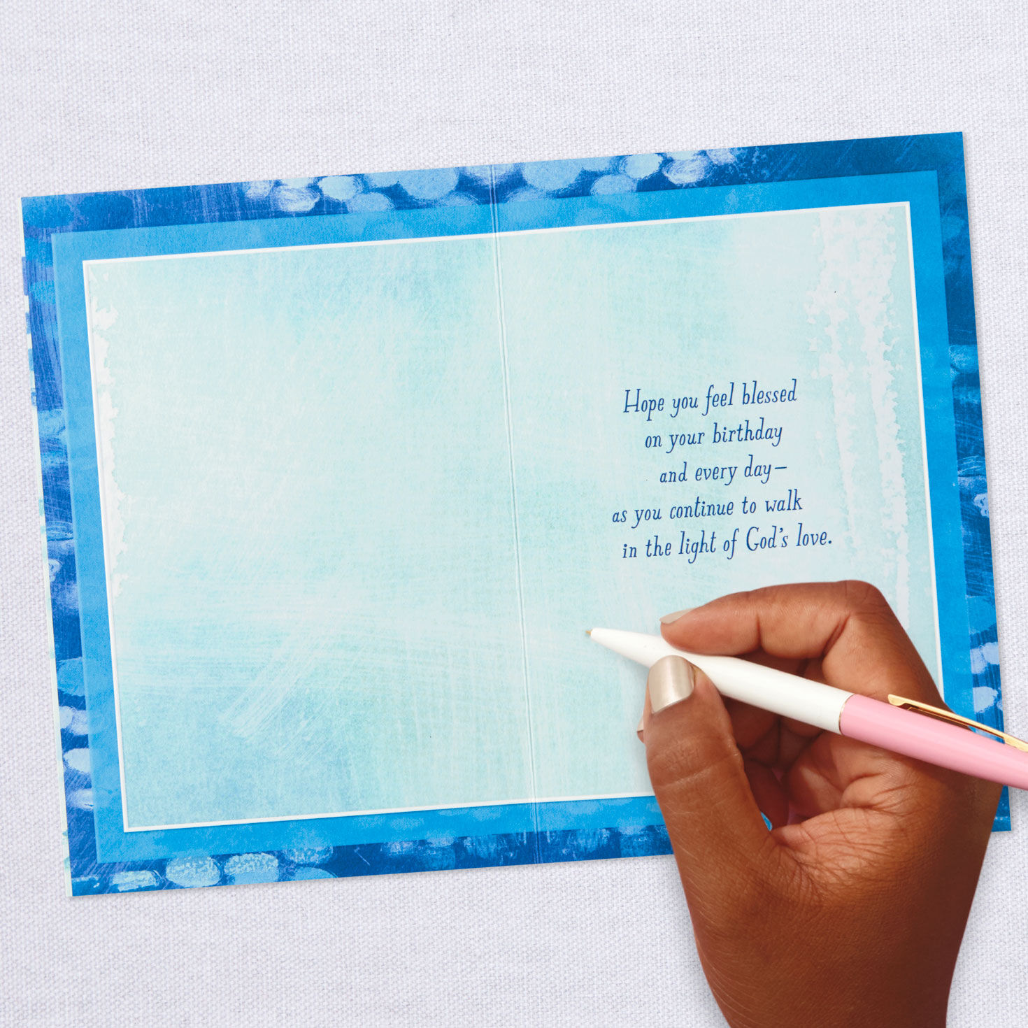 9517-blessing-after-blessing-birthday-card-with-bookmark-7.jpg Blessing After Blessing Birthday Card With Bookmark