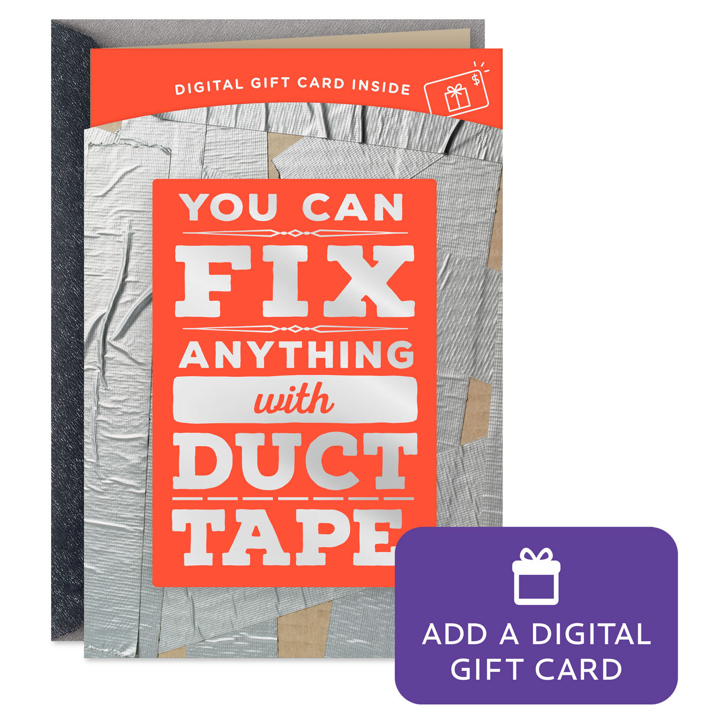 Duct Tape and Curse Words Gift Card Greeting Funny Birthday Card