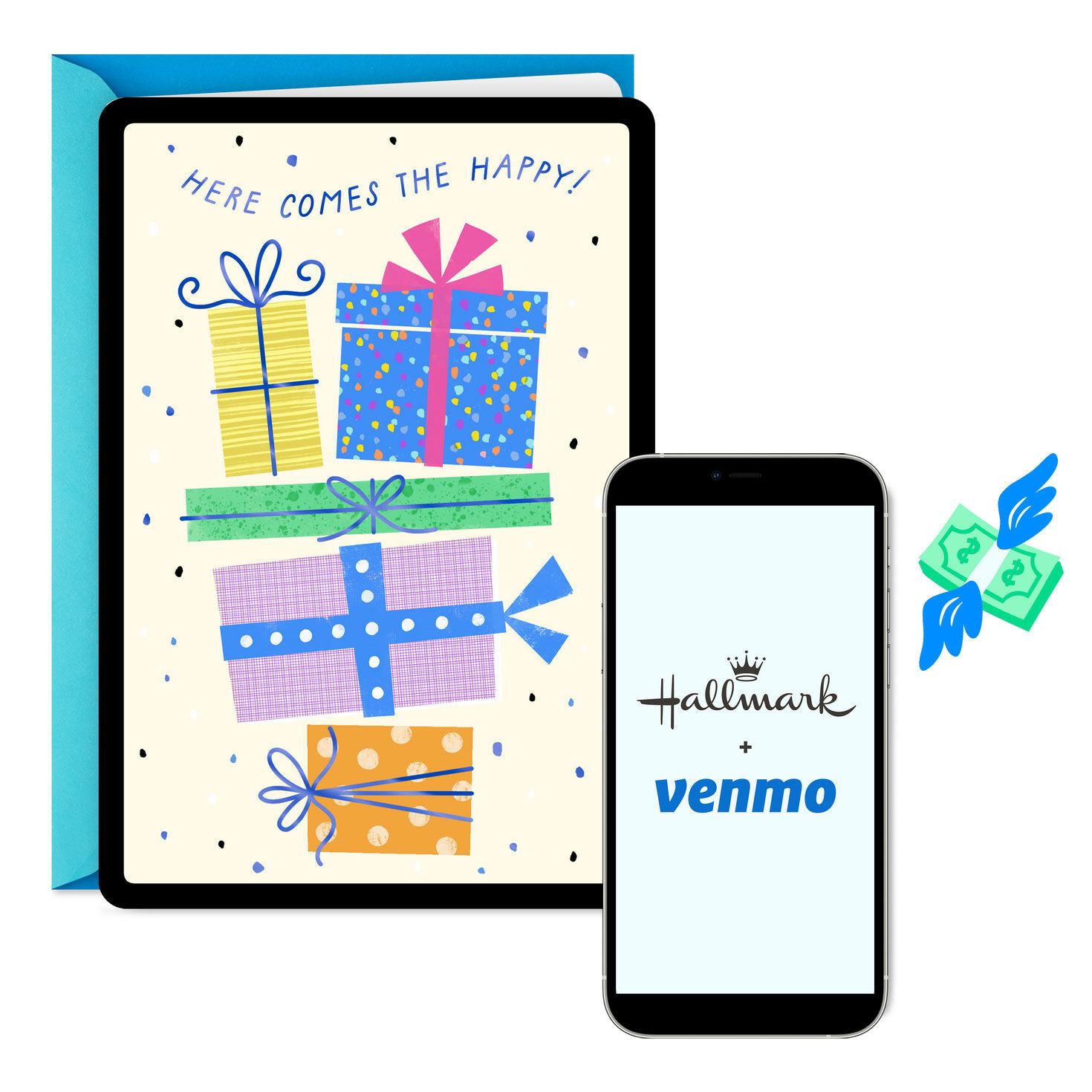 9611-here-comes-the-happy-venmo-birthday-card-1.jpg Here Comes the Happy Venmo Birthday Card