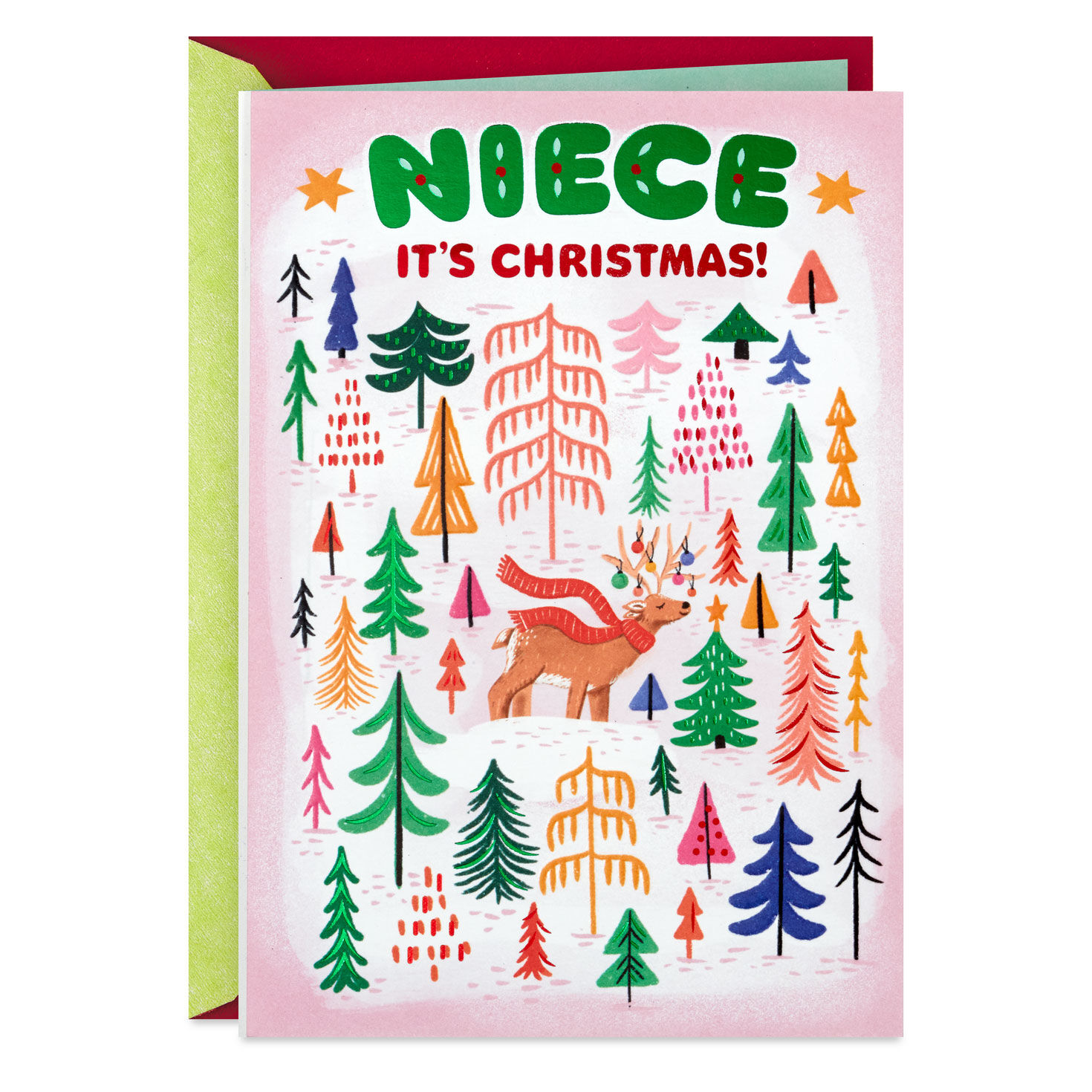 9643-be-dazzling-christmas-card-for-niece-1.jpg Be Dazzling Christmas Card for Niece