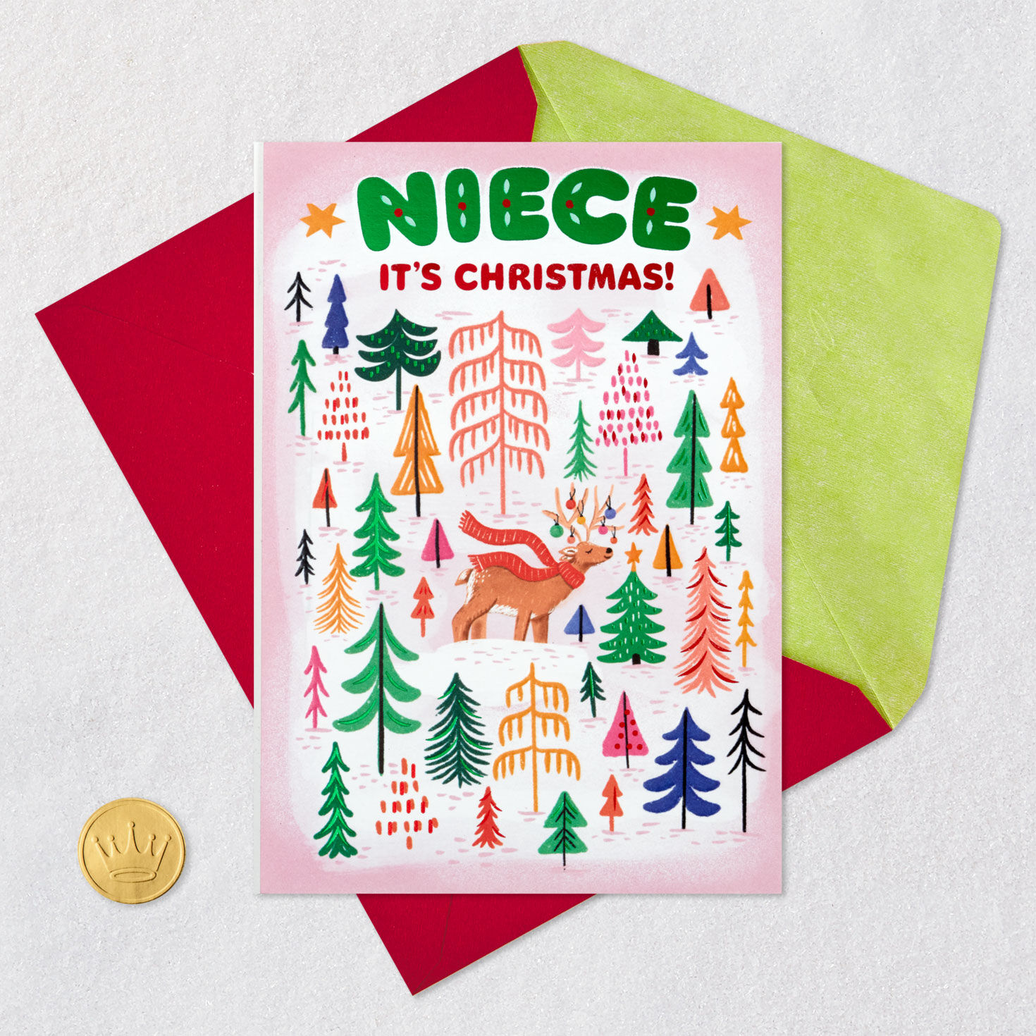 9643-be-dazzling-christmas-card-for-niece-5.jpg Be Dazzling Christmas Card for Niece