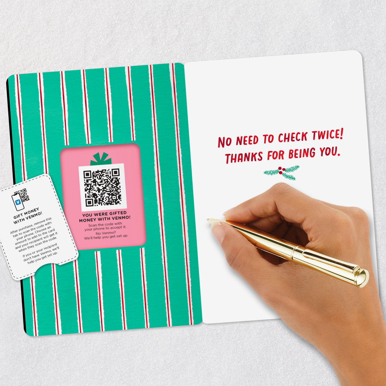 9677-you-re-nice-list-material-venmo-christmas-card-8.jpg You're Nice List Material Venmo Christmas Card