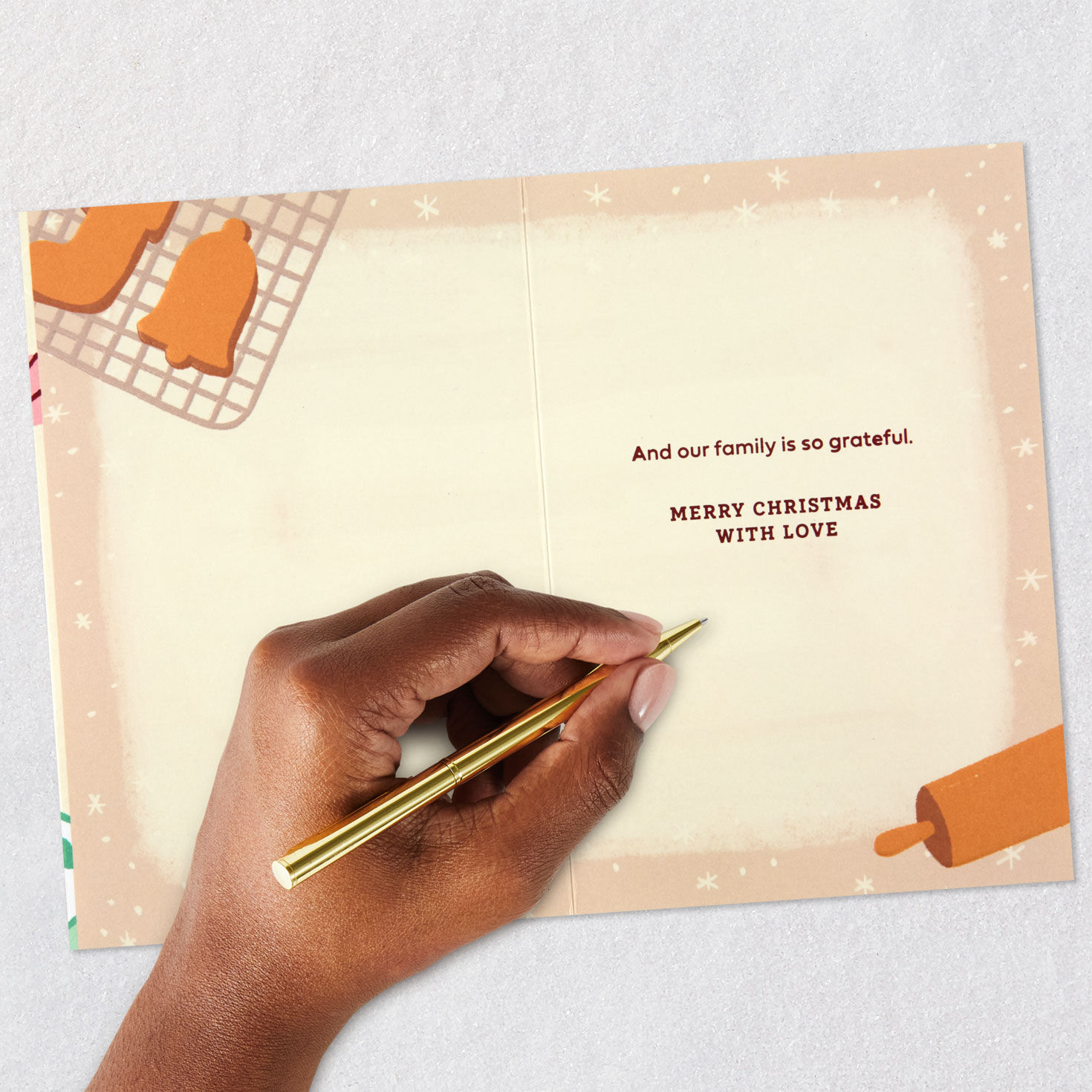 9693-you-spread-joy-to-everyone-christmas-card-for-granddaughter-7.jpg You Spread Joy to Everyone Christmas Card for Granddaughter