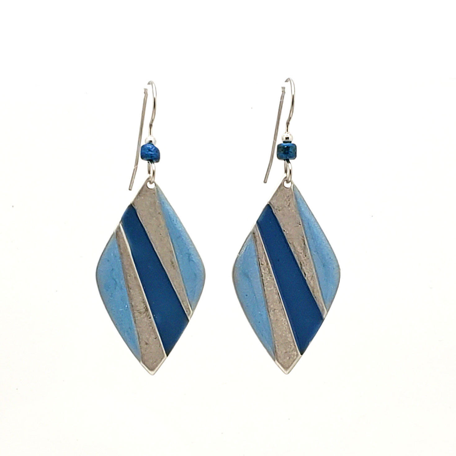980-silver-forest-soft-diamond-silver-and-denim-drop-earrings-1.jpg Silver Forest Soft Diamond Silver and Denim Drop Earrings
