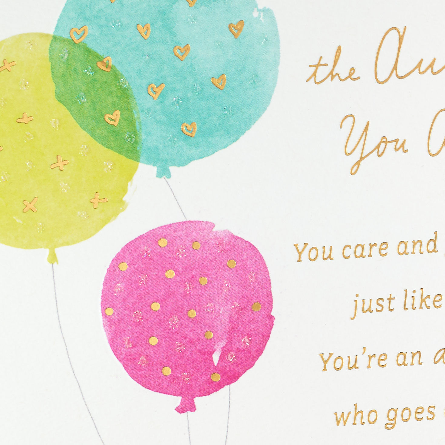 9832-you-go-above-and-beyond-birthday-card-for-aunt-5.jpg You Go Above and Beyond Birthday Card for Aunt