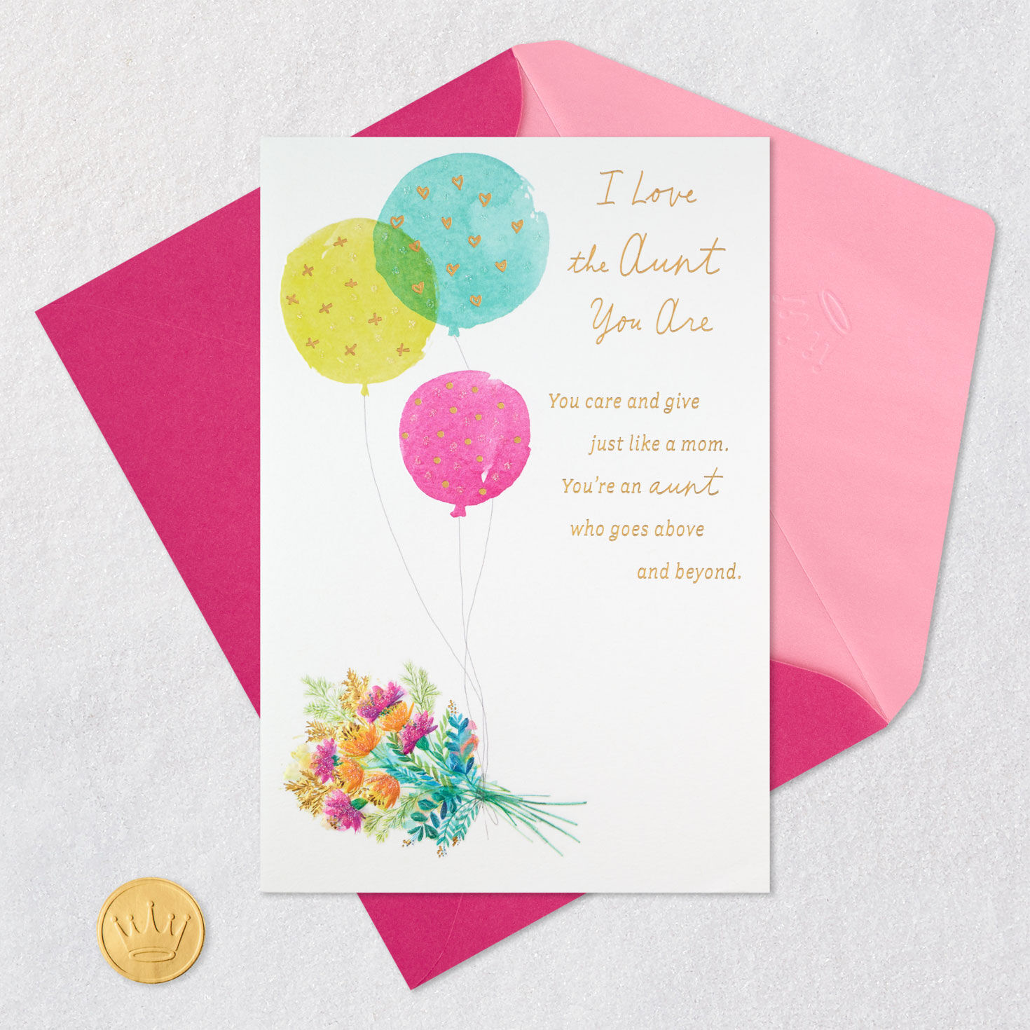 9832-you-go-above-and-beyond-birthday-card-for-aunt-6.jpg You Go Above and Beyond Birthday Card for Aunt